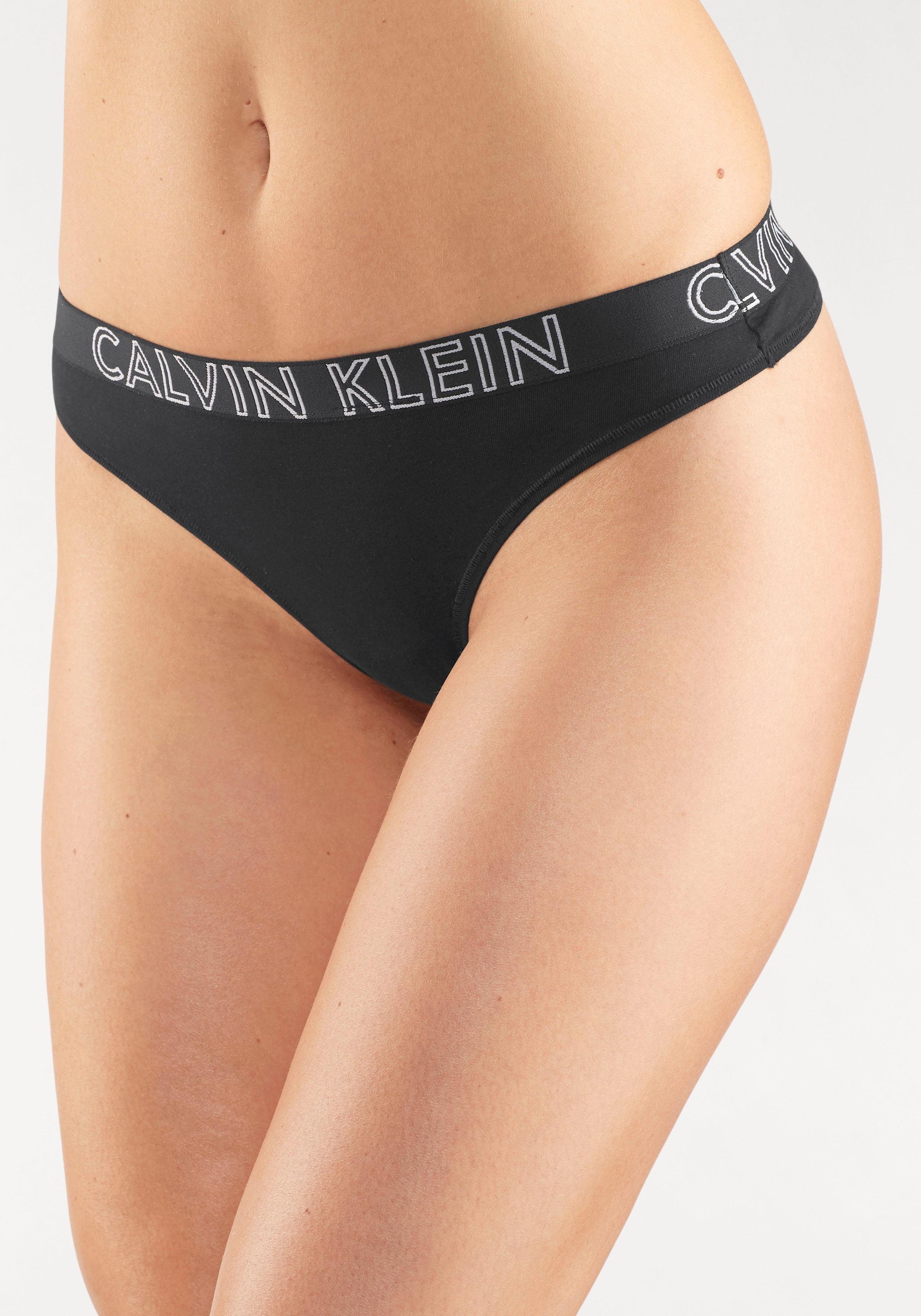 Calvin Klein String »ULTIMATE COTTON« mit Logobündchen online kaufen | OTTO