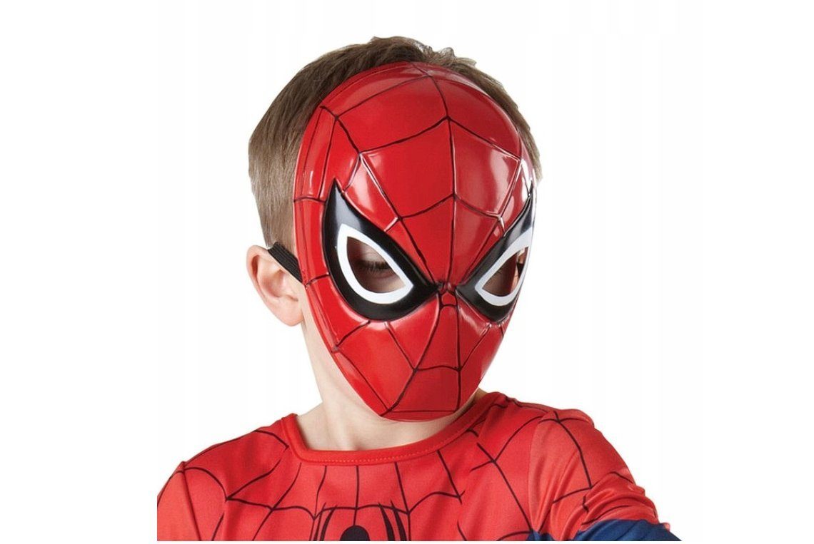 Festivalartikel Verkleidungsmaske Spiderman Kindermaske Perfekt für jeden Anlass!