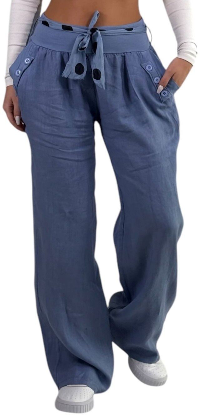 Mississhop Leinenhose Damen 100 % Leinen günstig online kaufen
