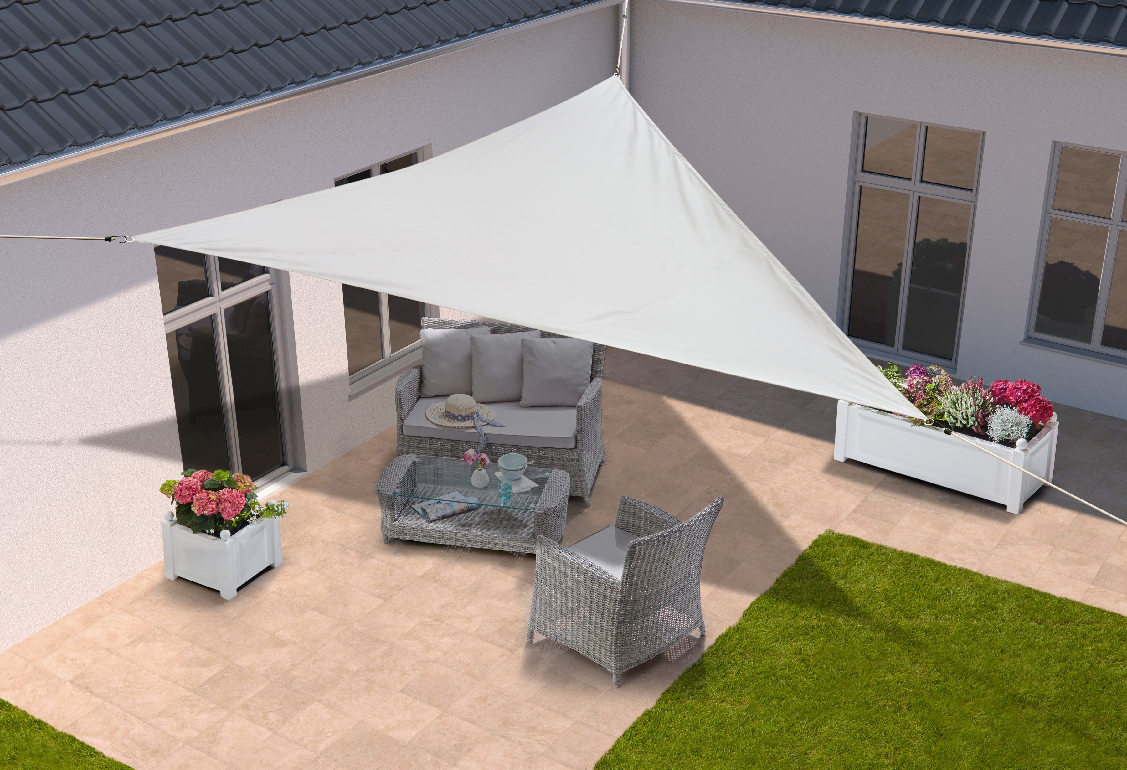 KONIFERA Sonnensegel »Dreieck«, 500x500x500 cm, in 4 Farben online