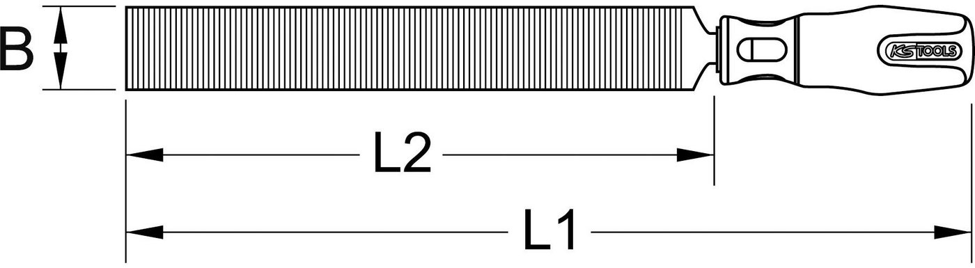 Thumbnail - KS Tools Universalschaber Flachschaber, 250mm