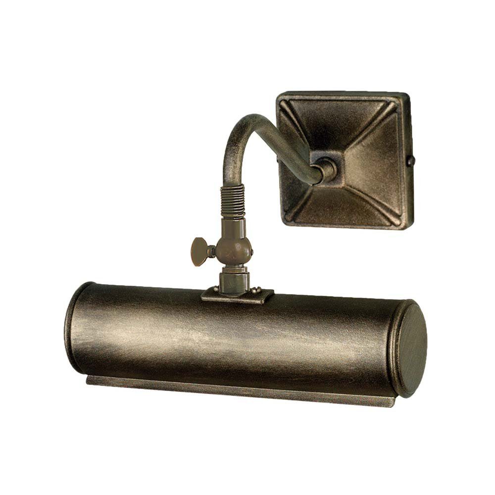 Elstead LIGHTING Bilderleuchte, Leuchtmittel nicht inklusive, Wandleuchte Bilderlampe Stahl Schwarzes Gold B 19 cm Badleuchte 2
