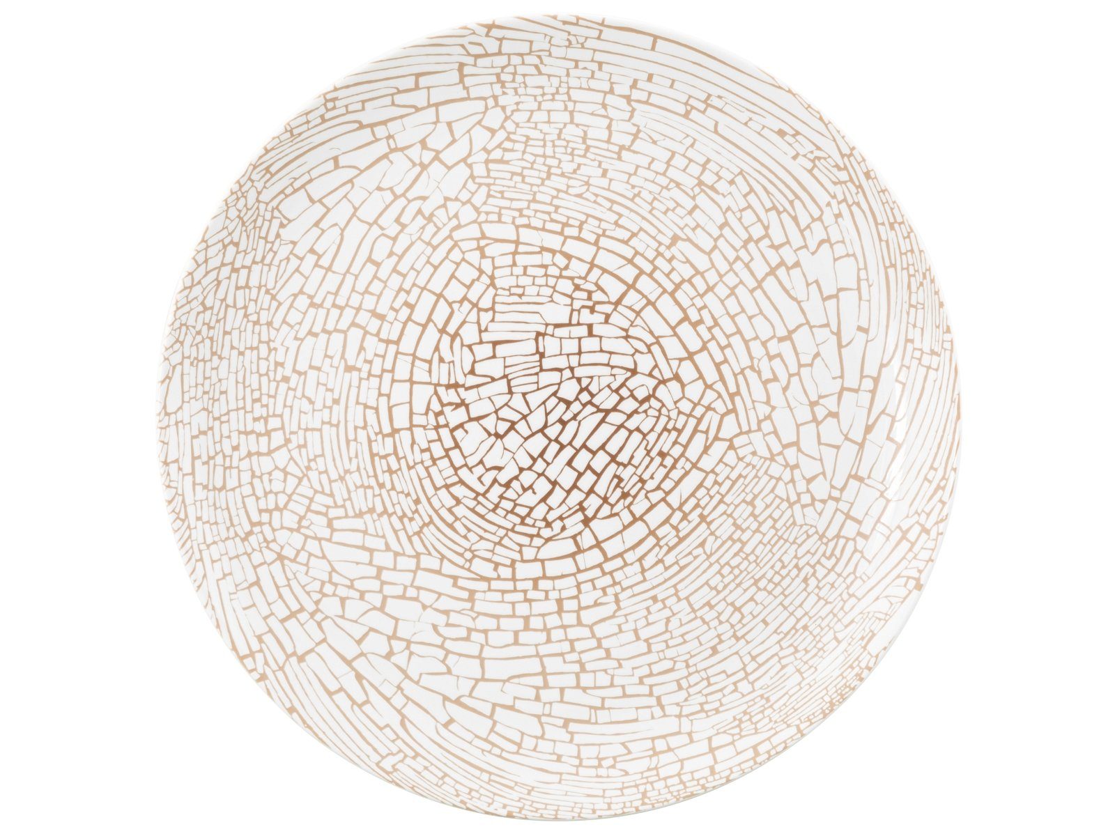 Seltmann Weiden Speiseteller Liberty Krakelee Speiseteller rund 27,5 cm, Teller Krakelee Struktur