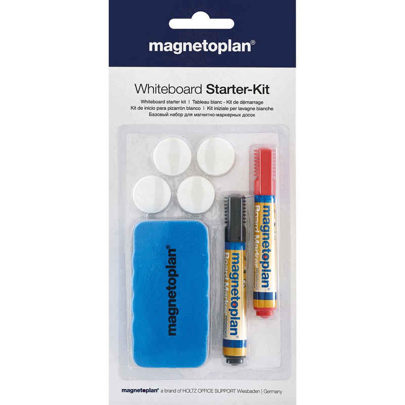 magnetoplan® Magnettafel Magnetoplan Whiteboard Zubehör-Set Whiteboard Starter Kit 37102 3710