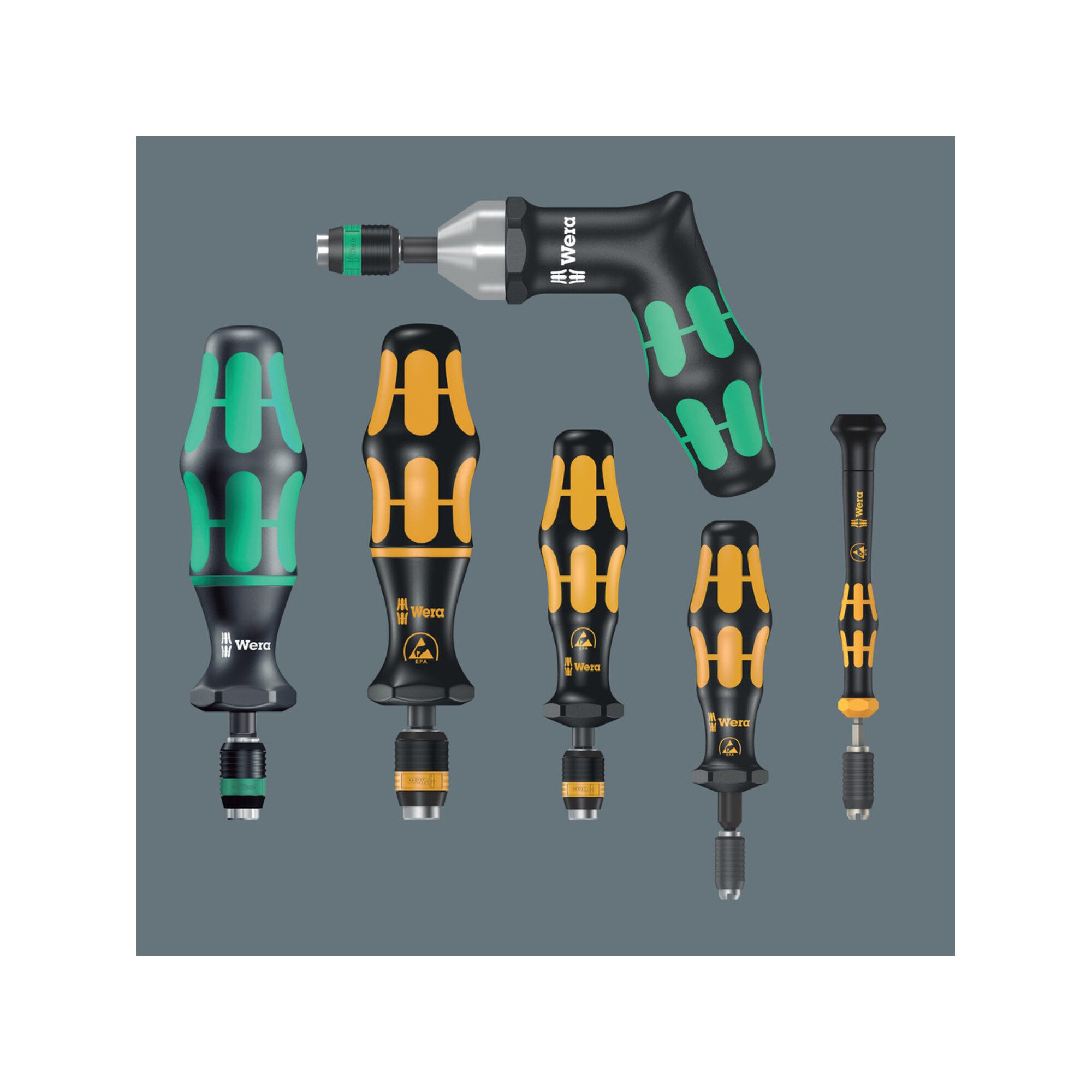 Wera Schraubendreher Wera 7462 Drehmomentschraubendreher mit Pistolengriff 6,0 Nm