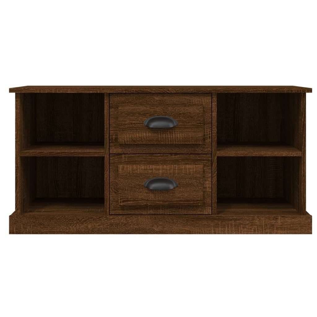 99,5x35,5x48 cm Holzwerkstoff Braun TV-Schrank Eichen-Optik furnicato