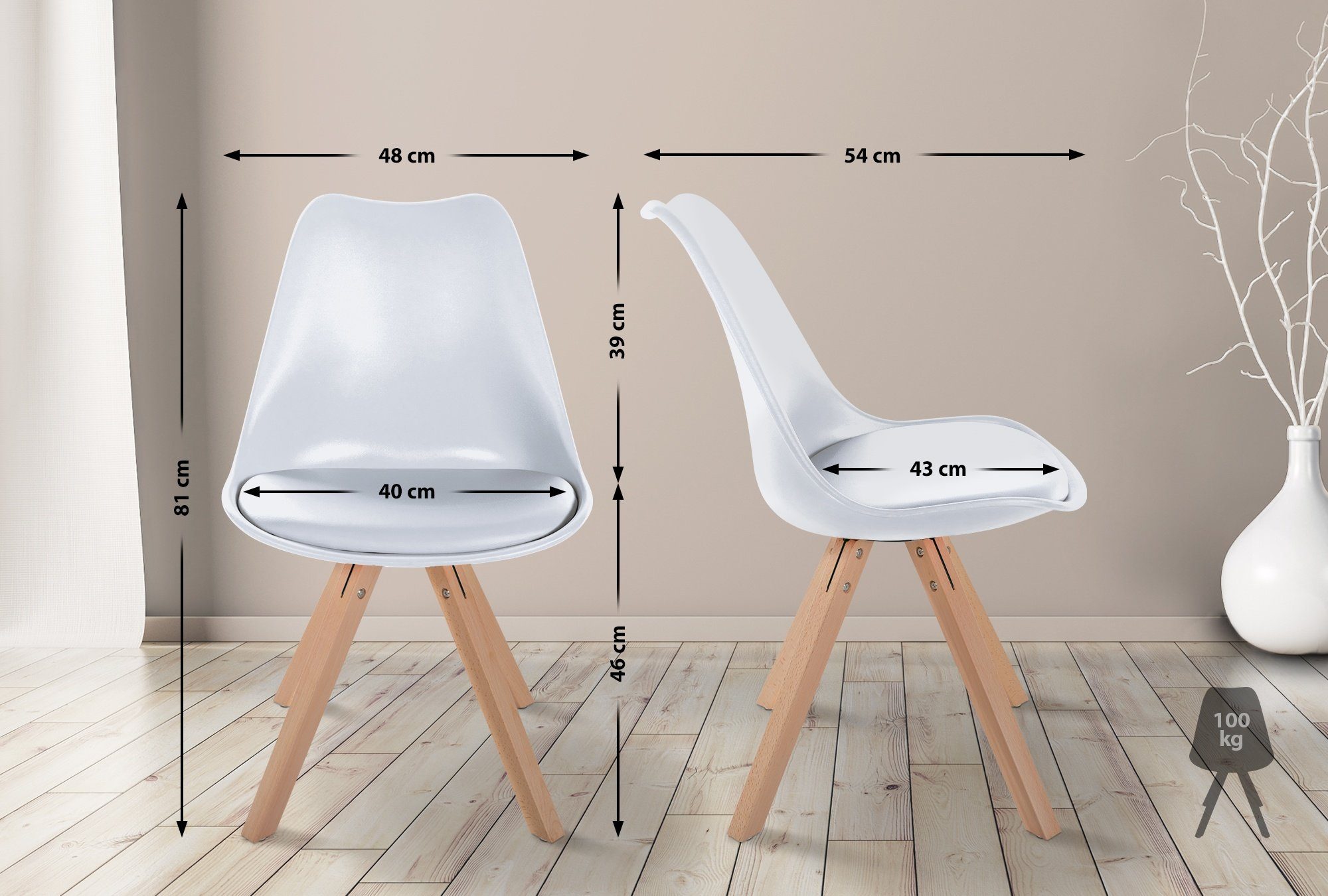 CLP Esszimmerstuhl Sofia Kunststoff, Esszimmerstuhl aus günstig online kaufen