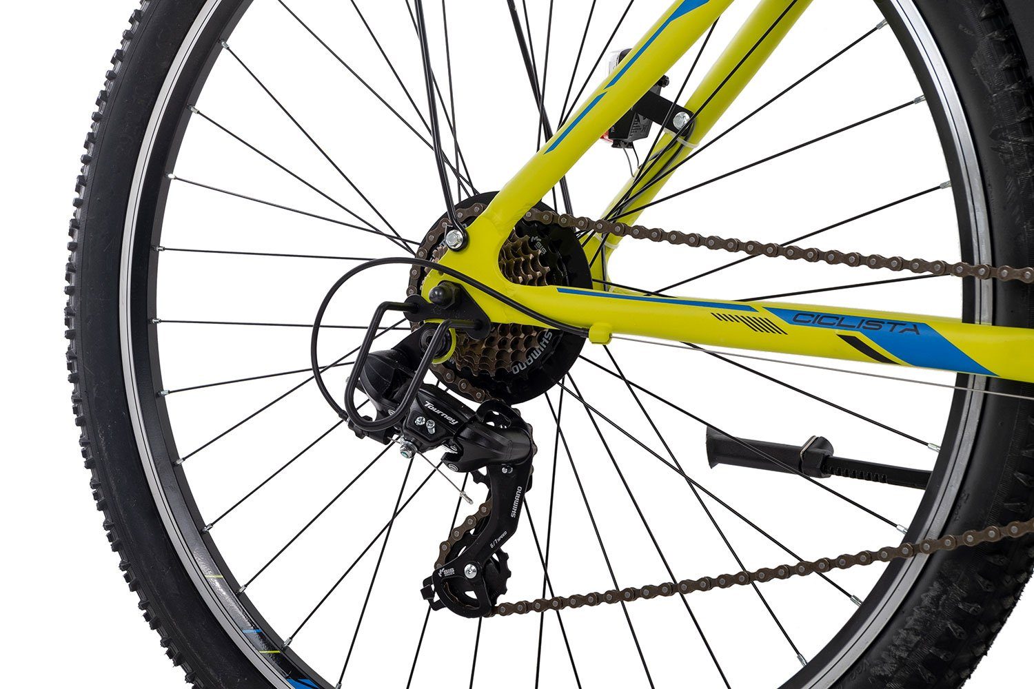 Ciclista Kinderfahrrad Ciclista Adventure, 21 Gang Shimano Tourney 21 Schaltwerk, Kettenschaltung, Jugendfahrrad gelb