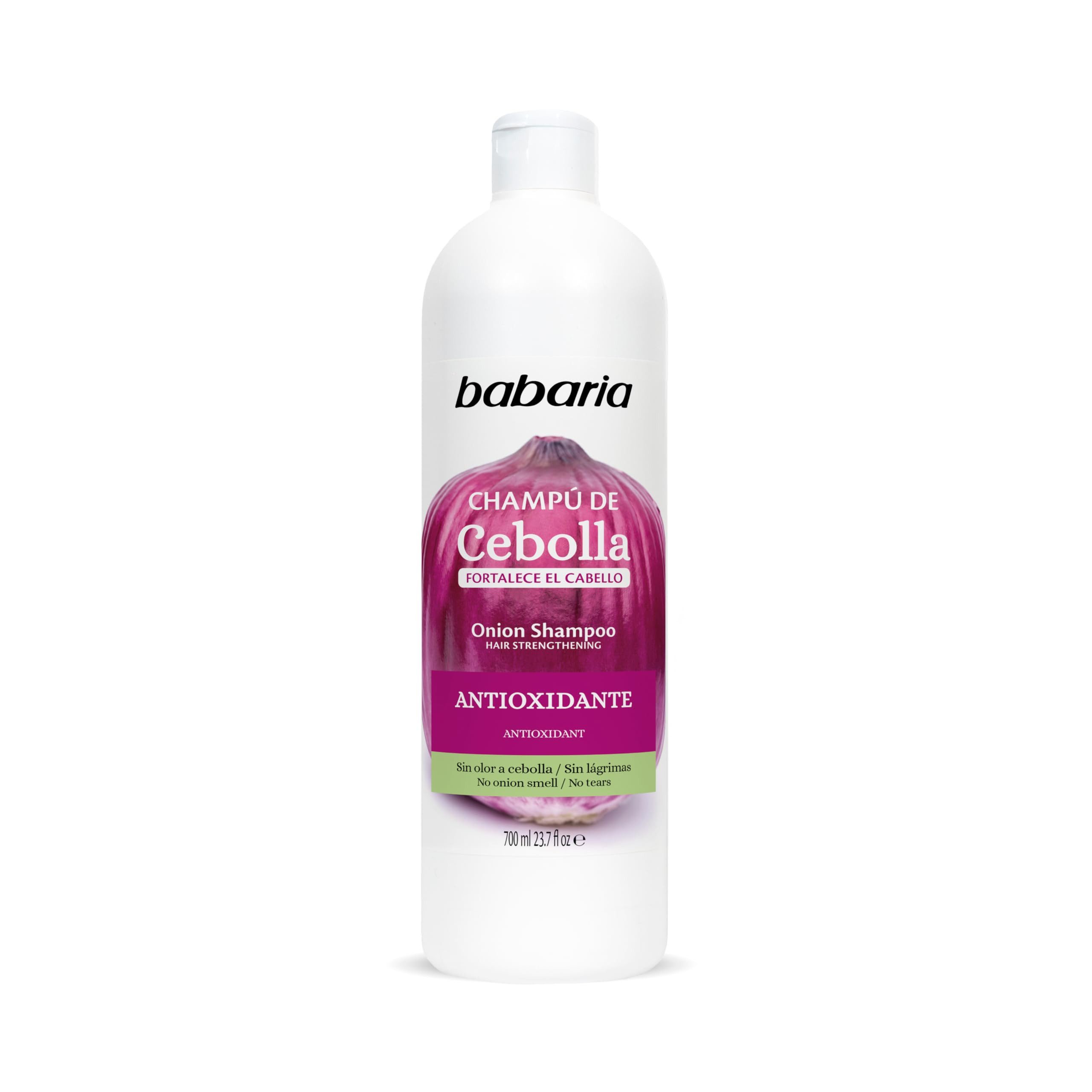 babaria Haarshampoo Babaria Zwiebelshampoo Cebolla Onion, 600+100 ml, flüssiges Shampoo