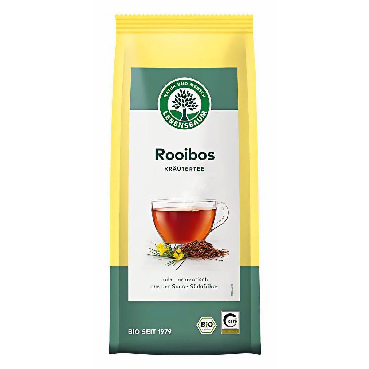 leben Tee Lebensbaum Bio Rooibos, loser Tee, 100g