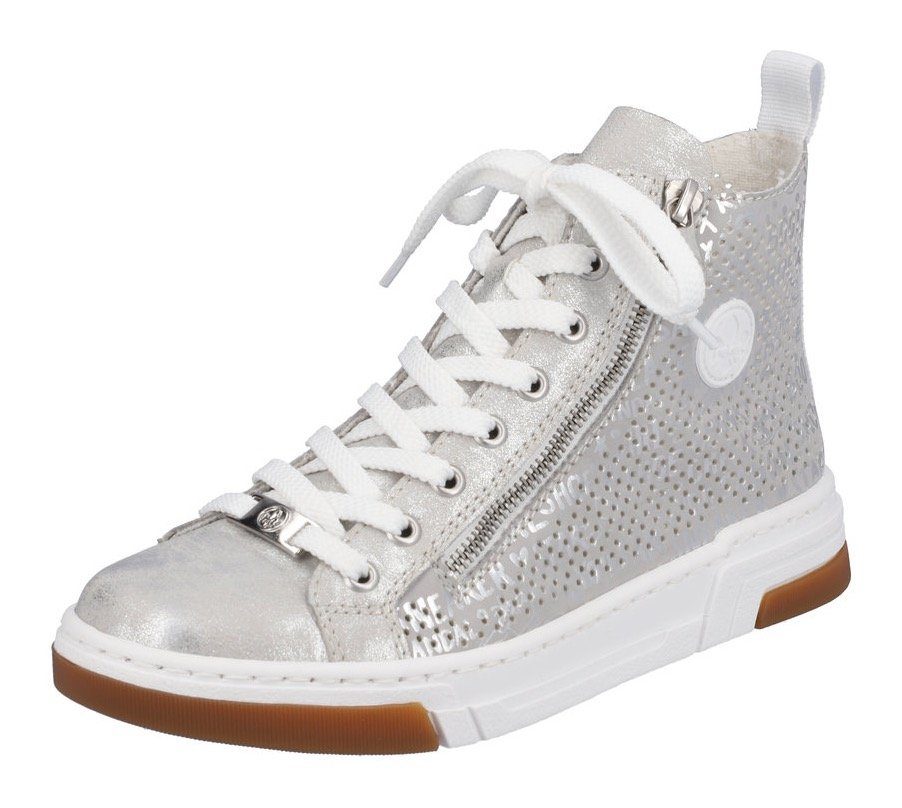 Rieker Sneaker, High Top-Sneaker, Freizeitschuh, Schnürschuh günstig online kaufen