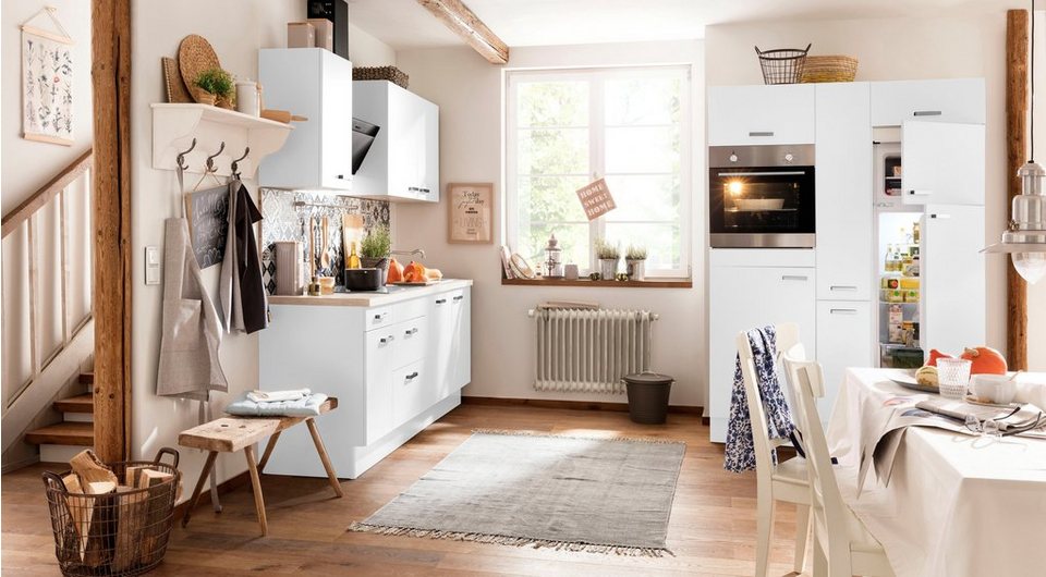 Küchenzeile ohne Parma, OPTIFIT 360 E-Geräte, cm Breite