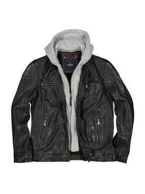 Engbers Lederjacke Lederjacke mit Kapuze