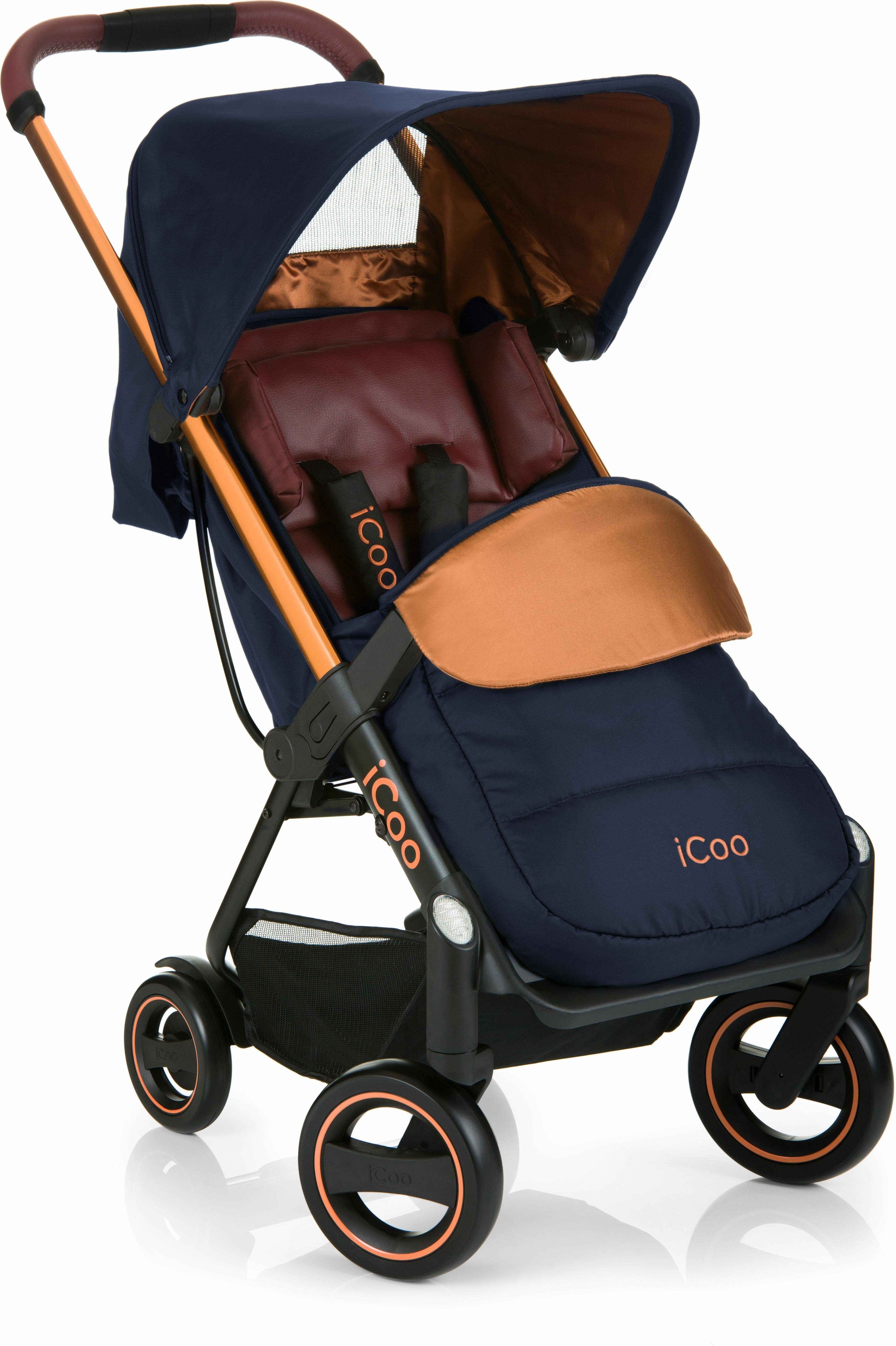 iCoo Kinder-Buggy »Acrobat Copper Blue«, mit leichtem und stylischem Aluminiumgestell ...