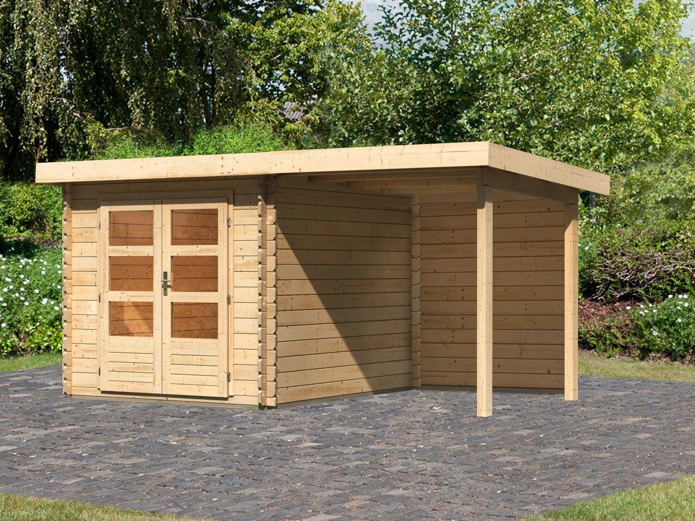 KONIFERA Gartenhaus Schloßsee 4