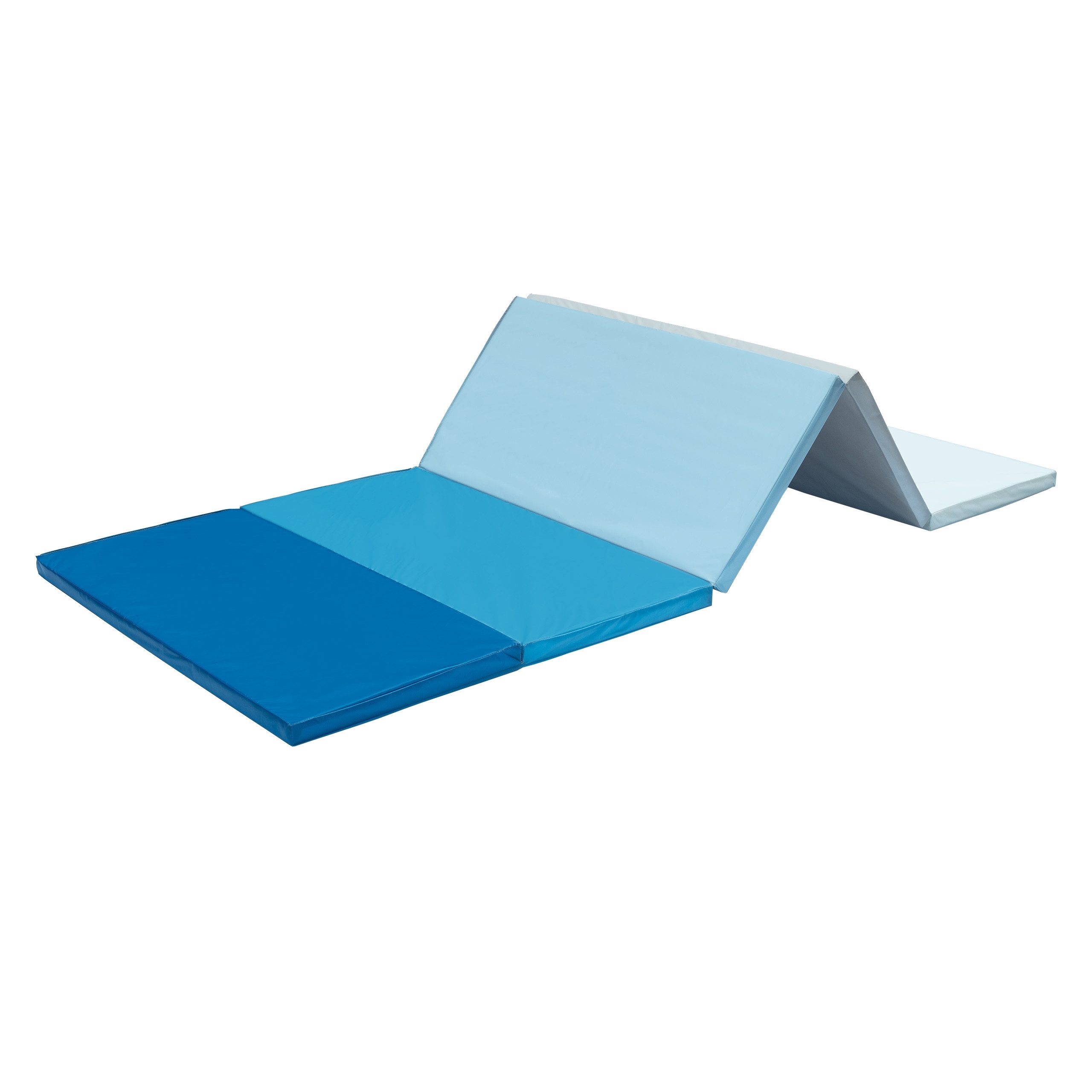 Little Tiger® Weichbodenmatte Klappbare Turnmatte, ca. 185 x 76 x 3,2 cm, tragbare Matte, auch ideal als Gymnastikmatte, Fitnessmatte, Yogamatte, Spielmatte