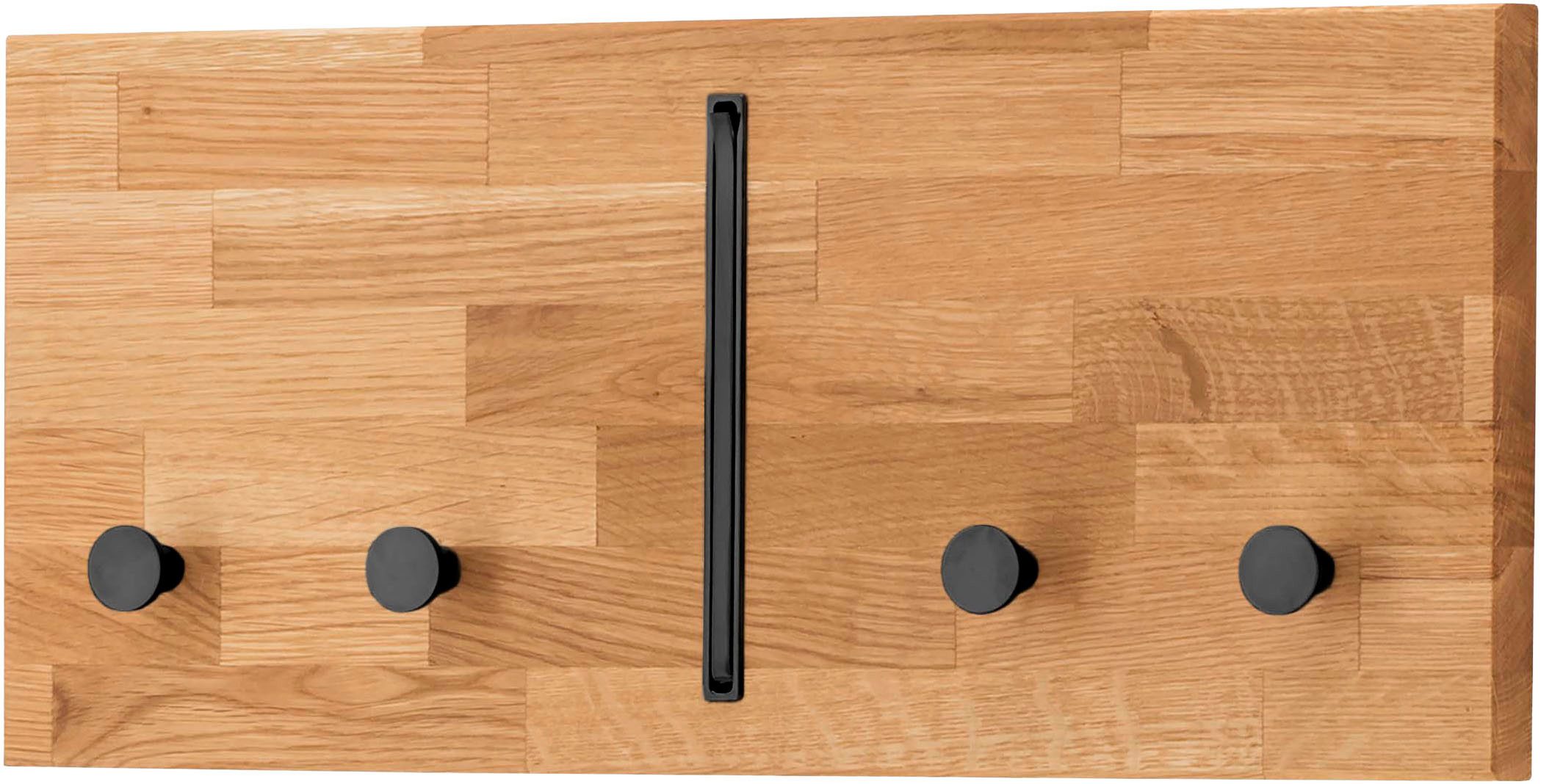 Home affaire Hakenleiste Dura, aus FSC®-zertifiziertem Massivholz, Breite 50 oder 80 cm