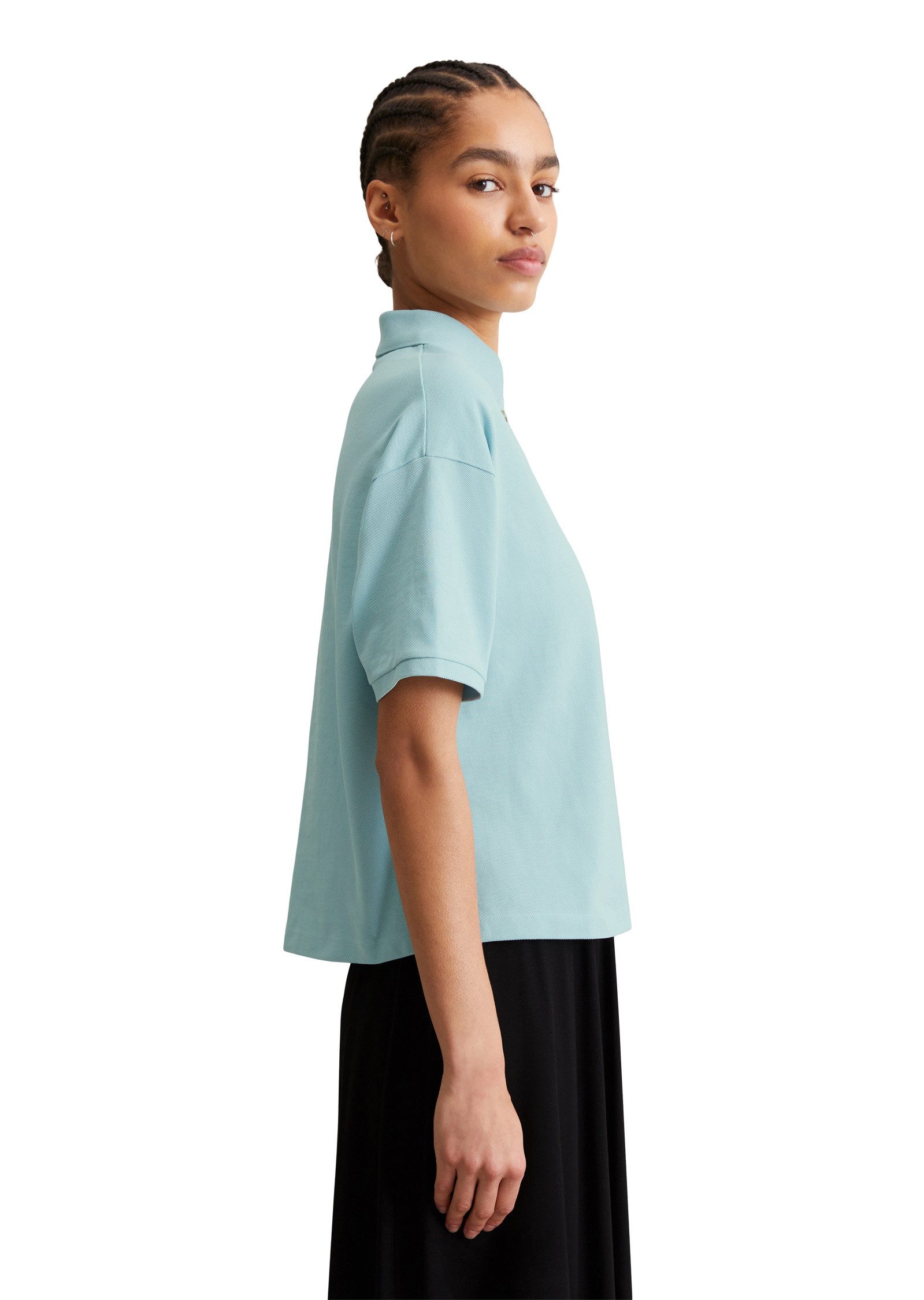 Marc O'Polo DENIM Poloshirt aus Piqué-Jersey günstig online kaufen