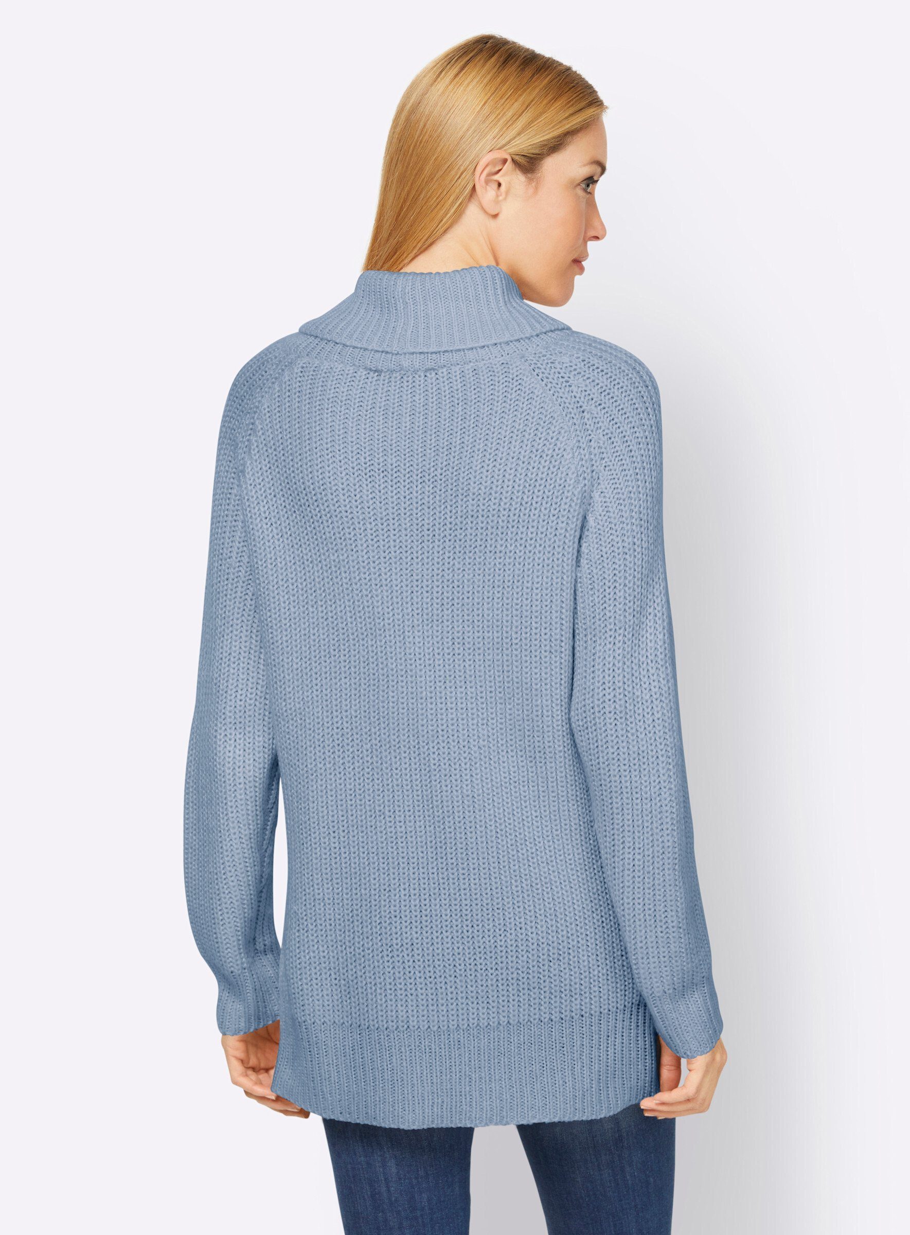 heine Strickpullover Pullover Langarm Grobstrick, Struktur