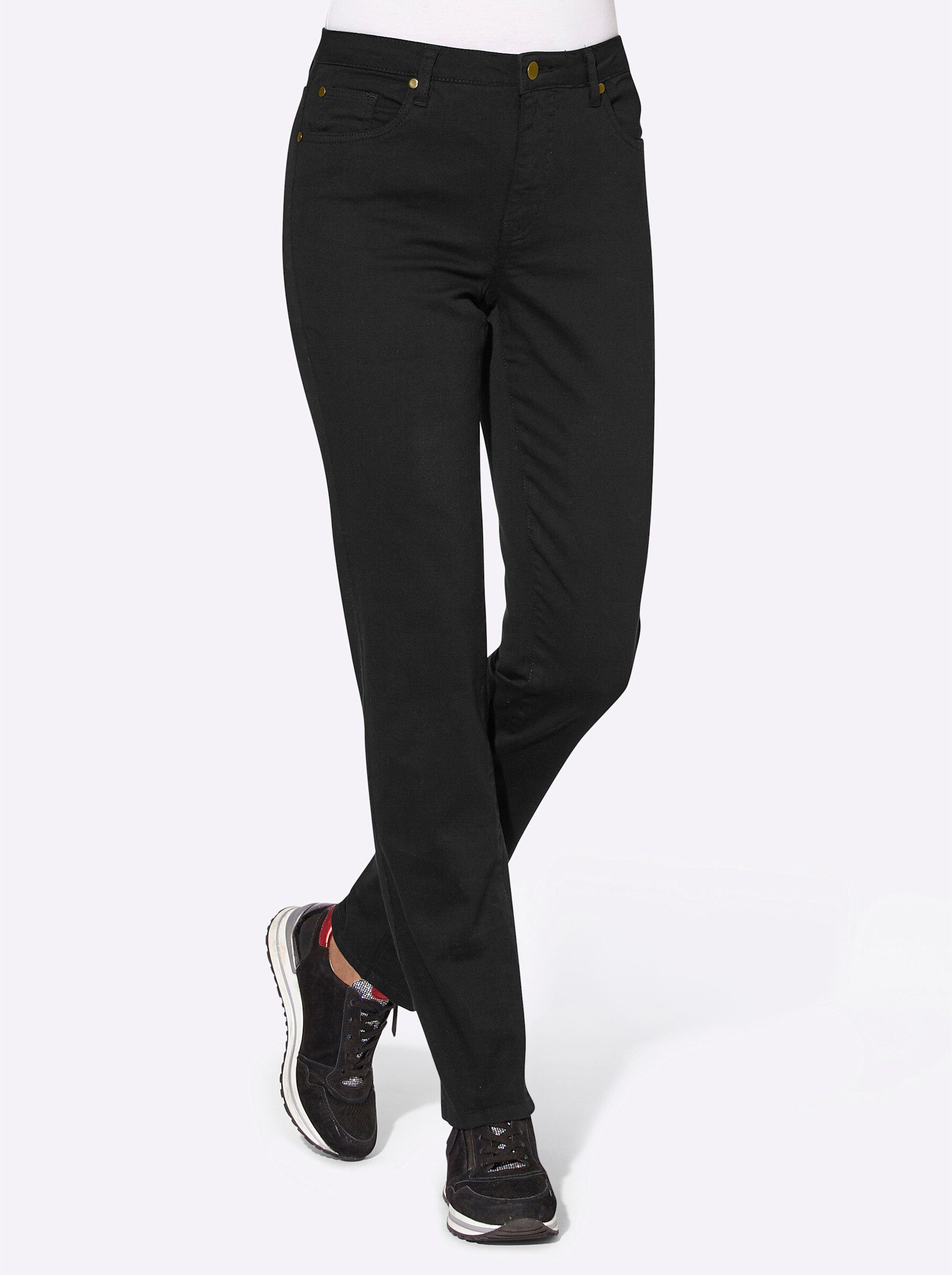 Witt Bequeme Jeans Jeans leicht vertieft