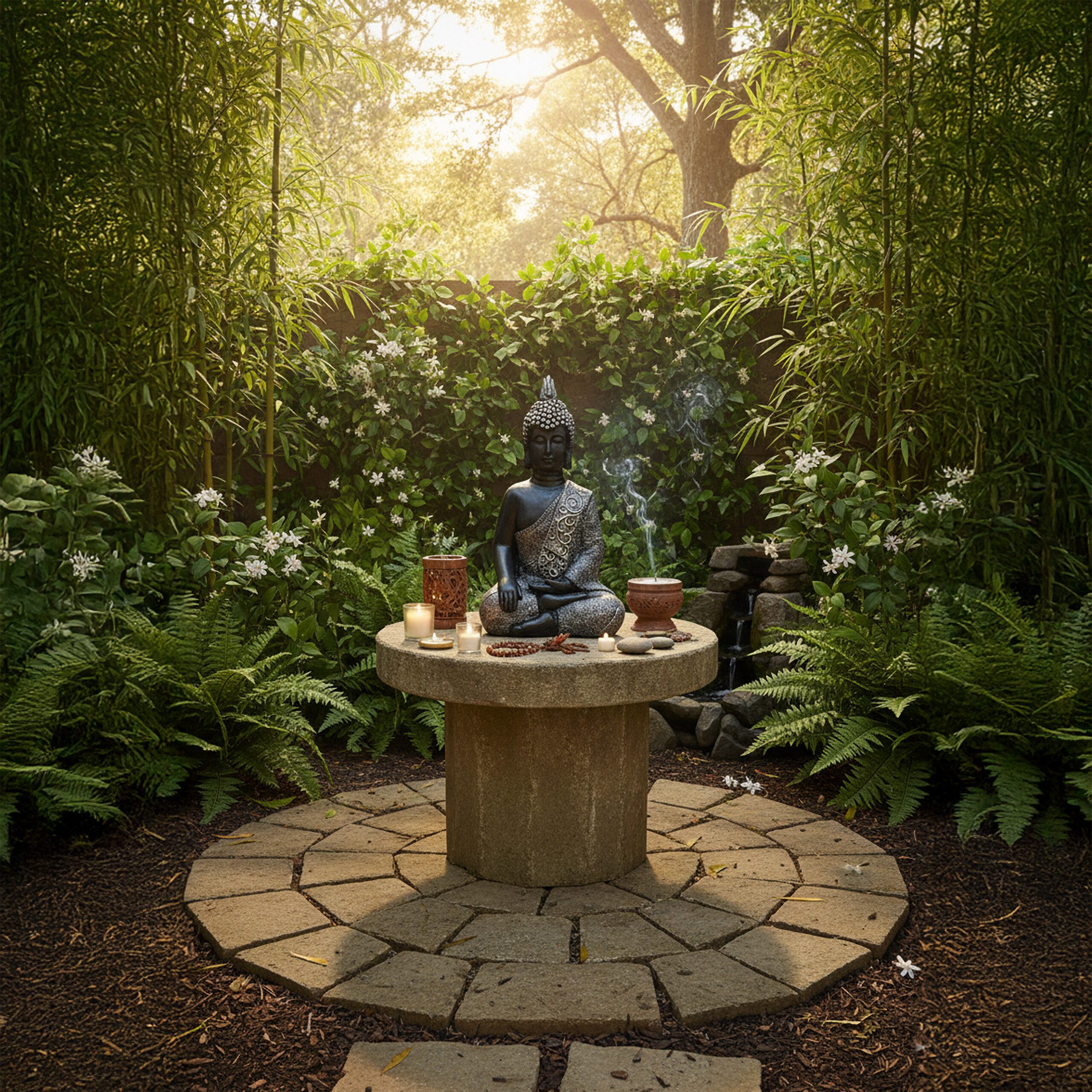 relaxdays Buddhafigur Buddha Figur 45 cm