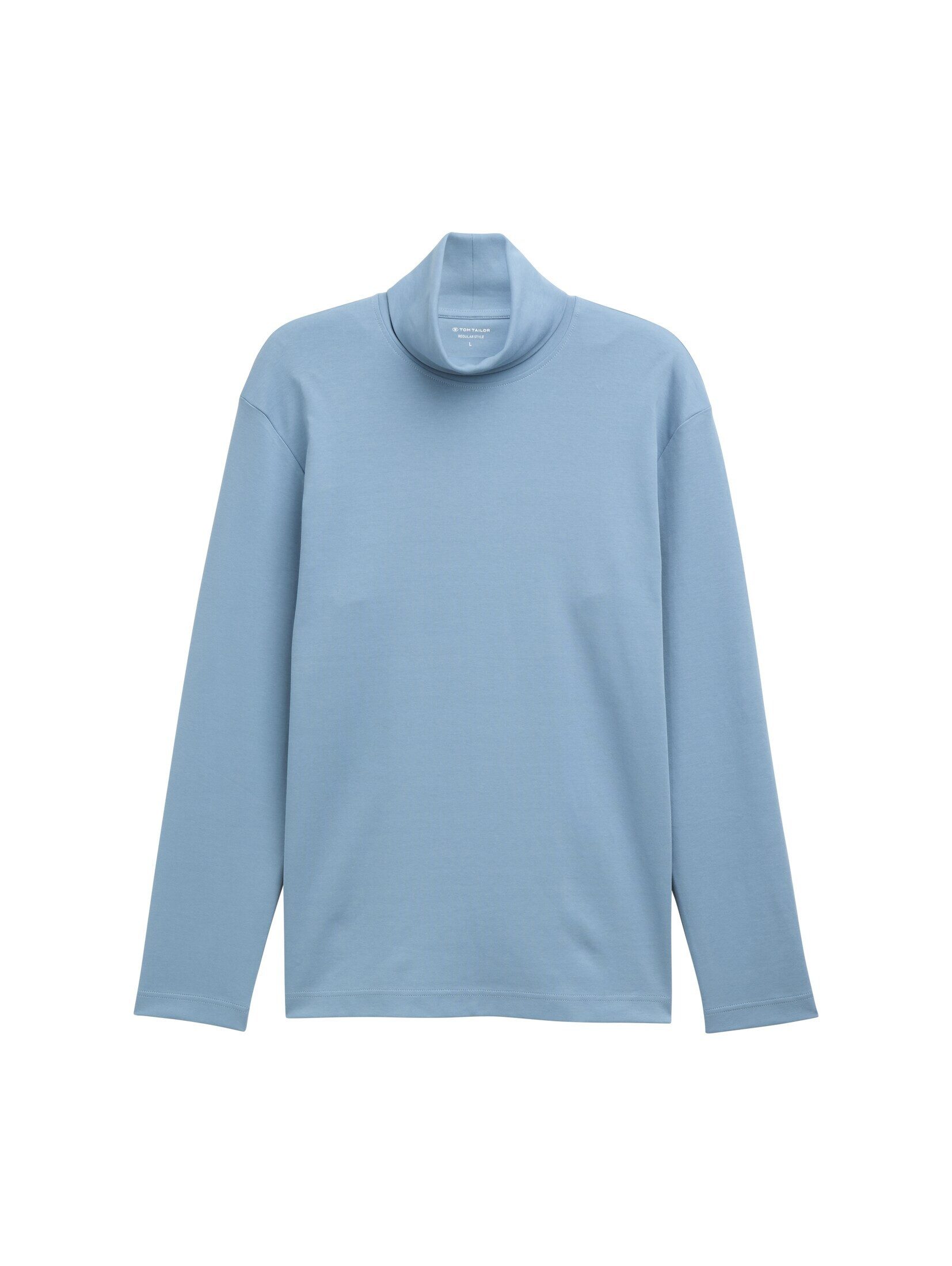 TOM TAILOR Langarmshirt T-Shirt Basic Rollkragenshirt günstig online kaufen