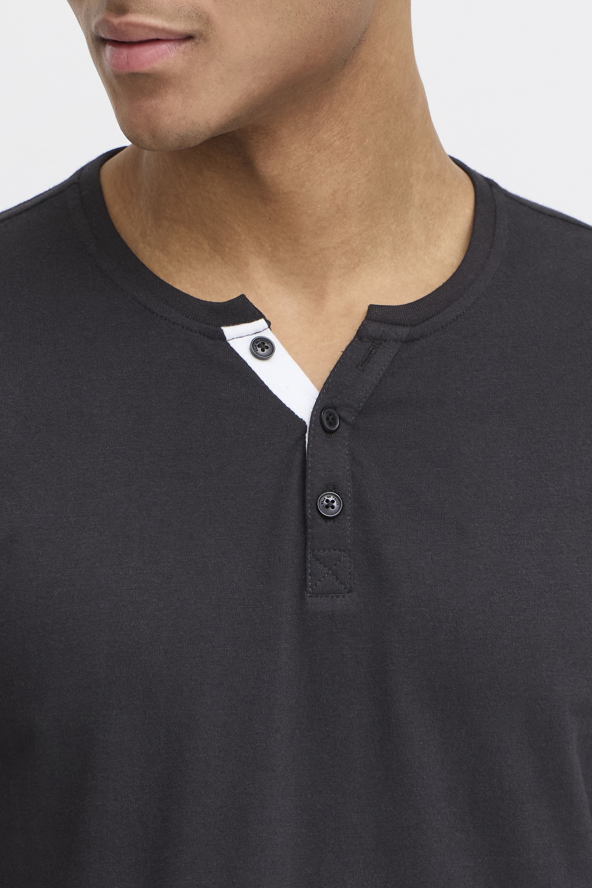 Blend Langarmshirt BHHollie (2-tlg) 2er Pack Klassisches Grandad-Longsleeve – Bild 5 von 5