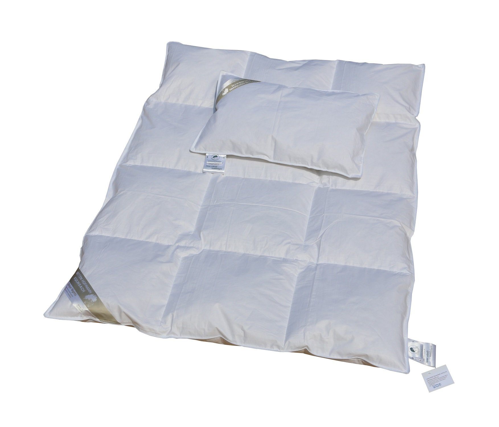 Betten Hofmann Kinderbettdecke + Kopfkissen Betten Hofmann Kinder Daunenbet günstig online kaufen