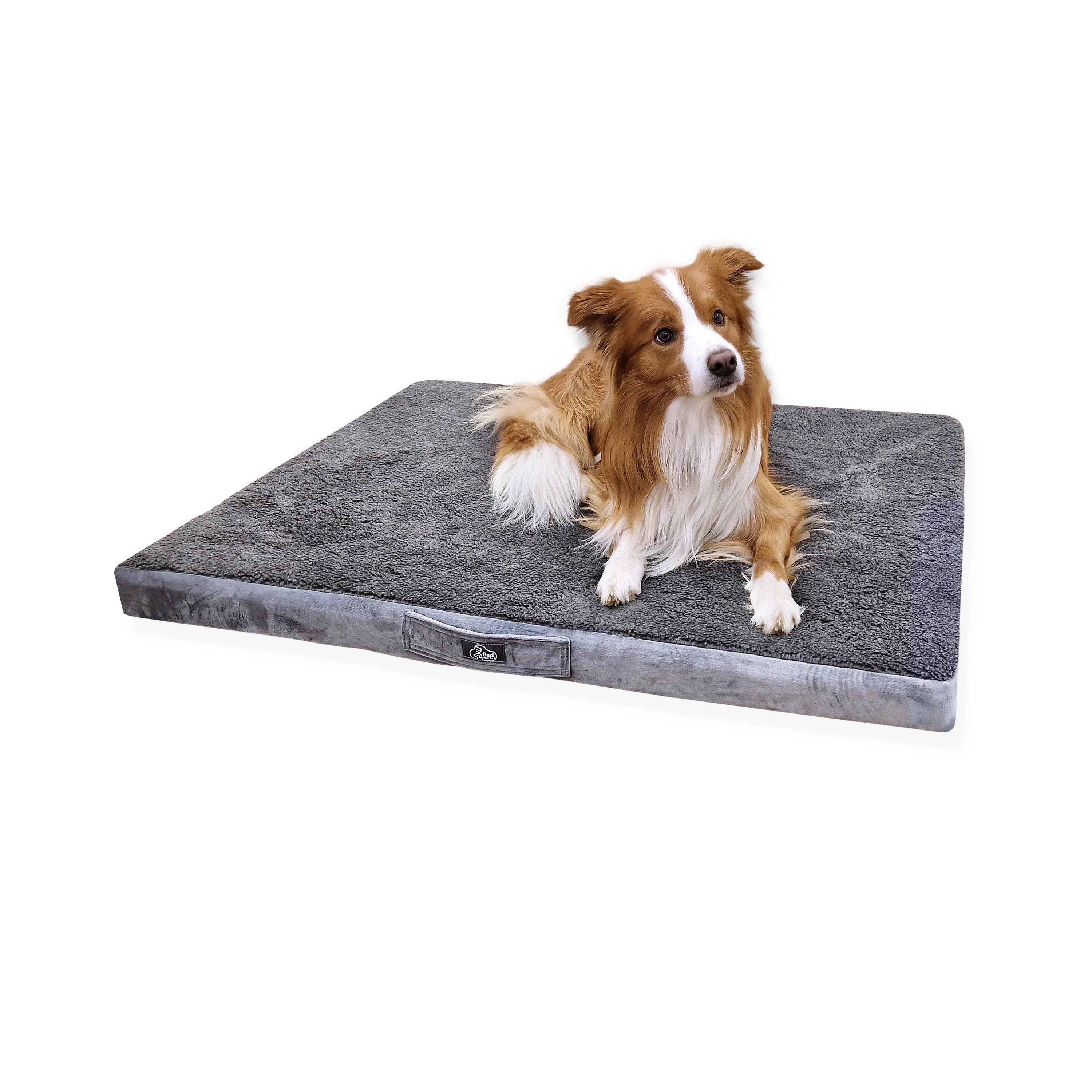 Kaltschaummatratze Ergonomische Hundematratze, BedYourPet, 8 cm hoch, klimaregulierend, ergonomisch und atmungsaktiv