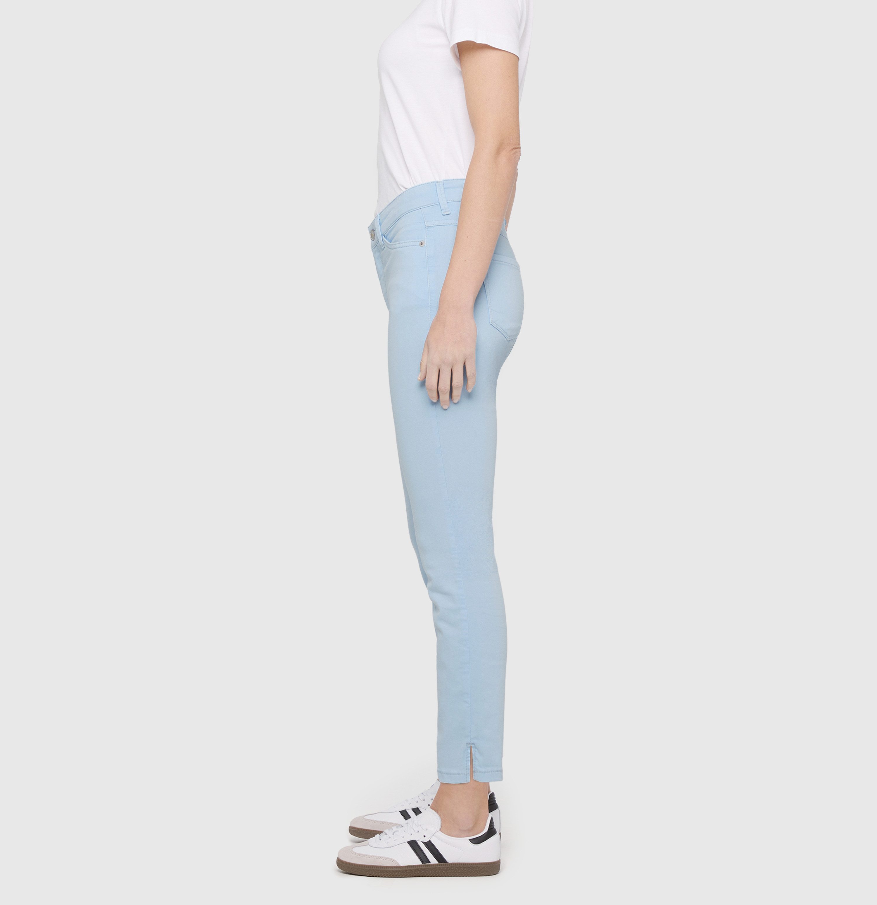 MAC 7/8-Jeans Dream Summer verkürzt mit Schlitz am Saum – Bild 3 von 5