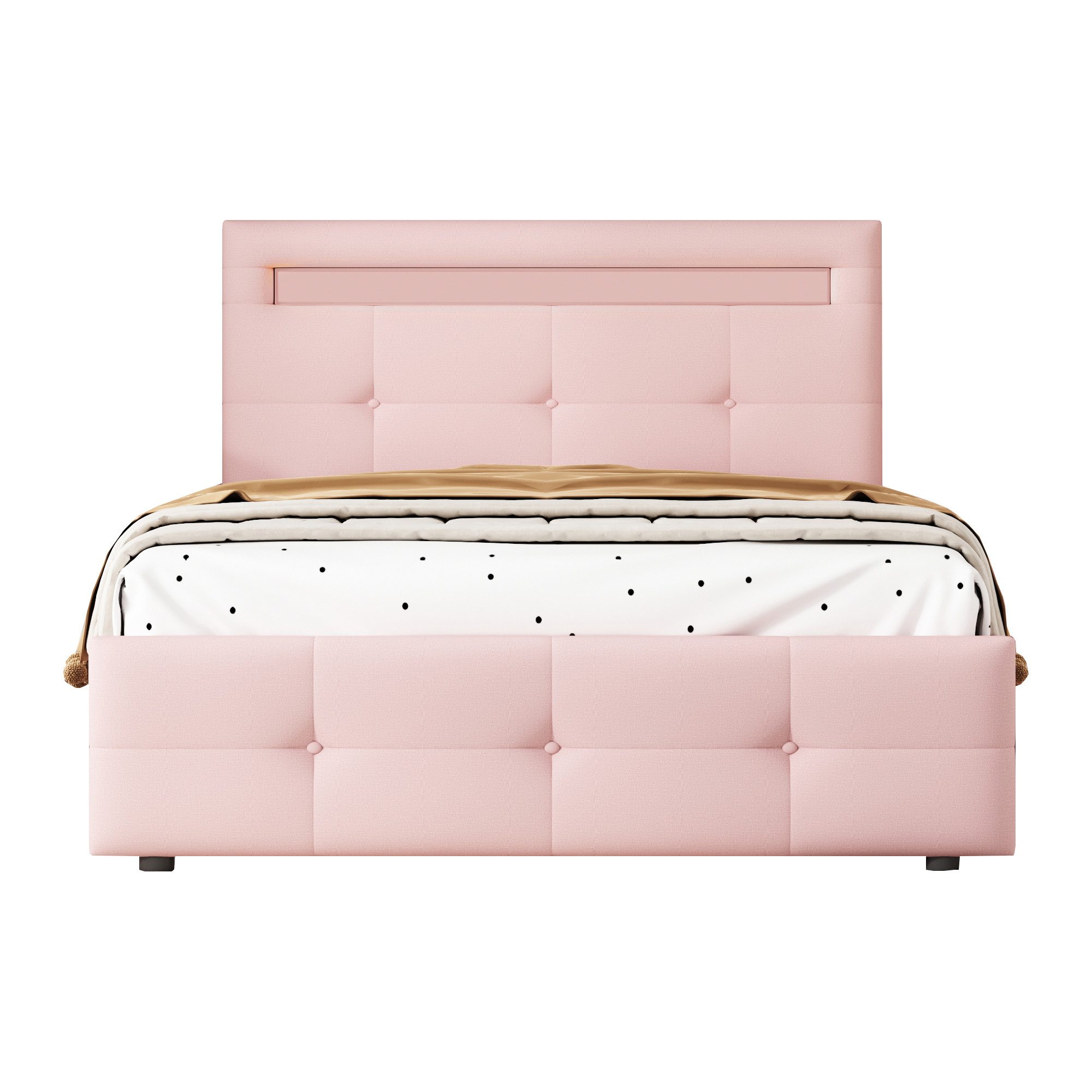 OKWISH Bett Kinderbett Jugendbett Gästebett Polsterbett günstig online kaufen