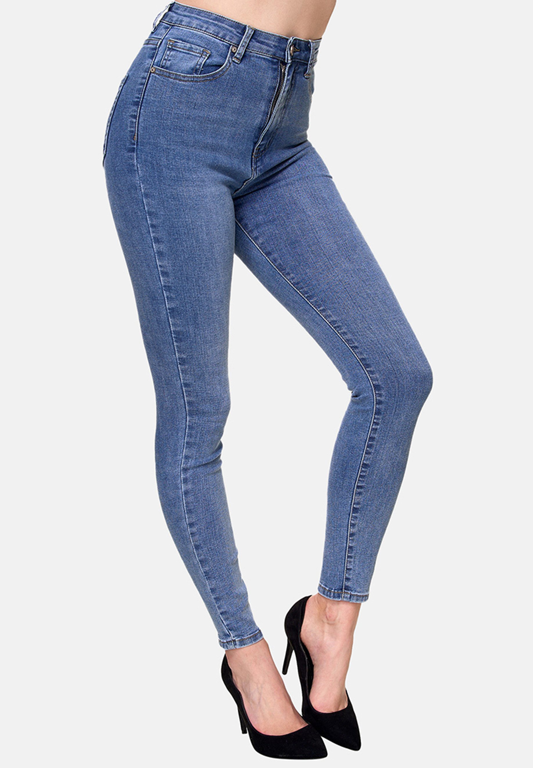 Elara Slim-fit-Jeans Highwaist Jeans