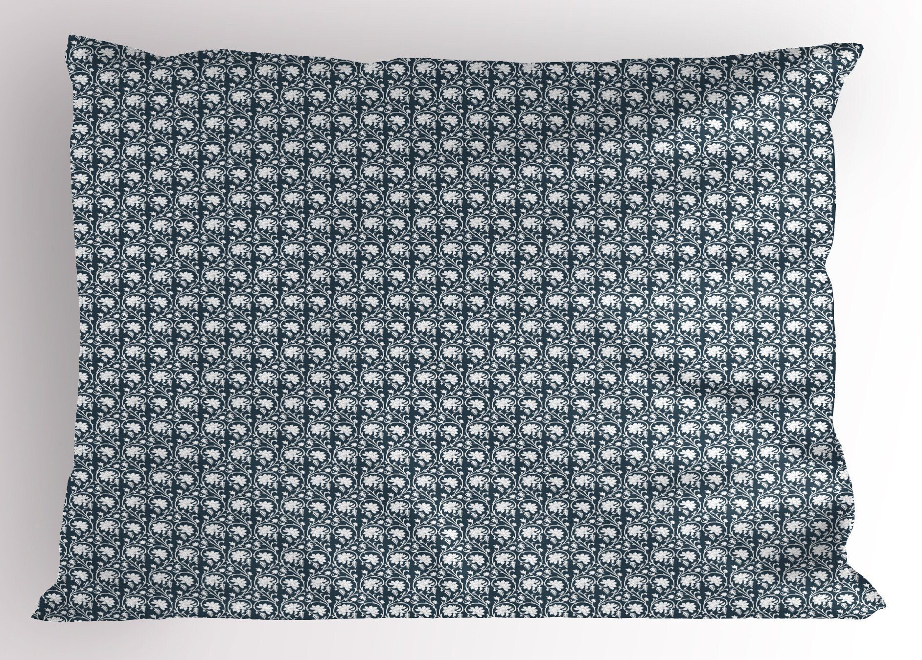 Kissenbezüge Dekorativer (1 Jahrgang Abakuhaus Herz-Strudel-Blumengattungen Size King Gedruckter Stück), Standard Kissenbezug