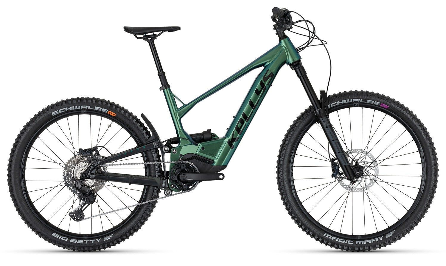 Kellys E-Bike Theos R50 P Magic Green 29"/27,5" 725 Wh Diamant