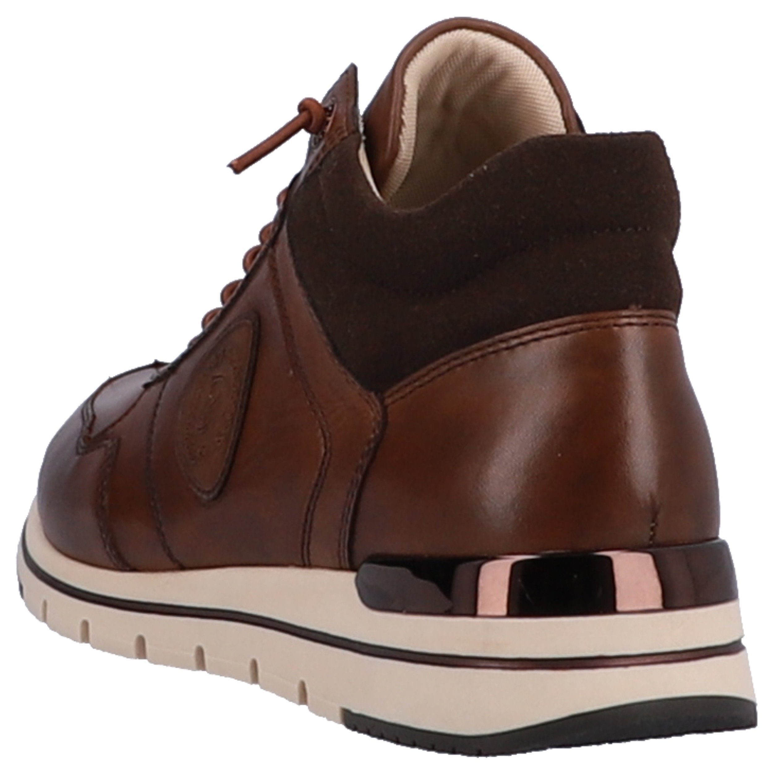 Remonte Slip-On Sneaker mit Wechselfußbett praktischem braun