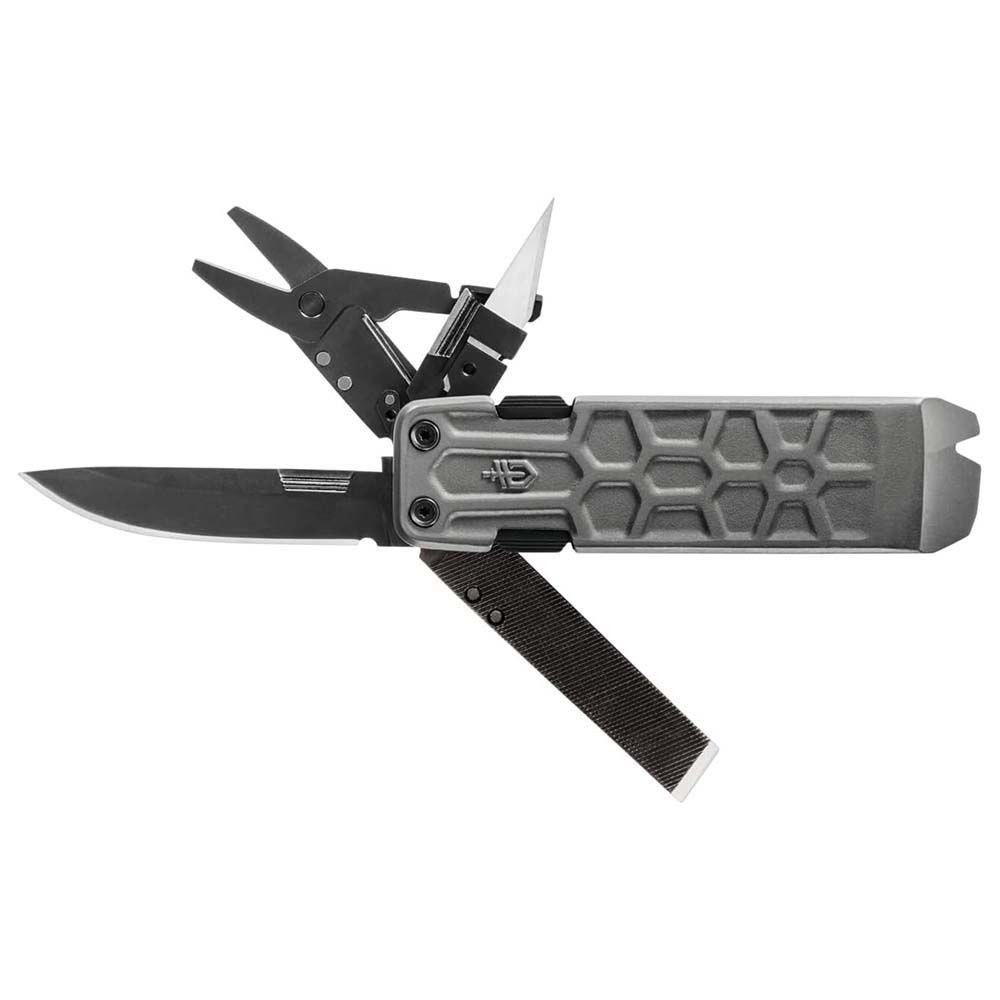 Gerber Cuttermesser Gerber Multitool Lockdown Pry Messer mit 10 Funktionen