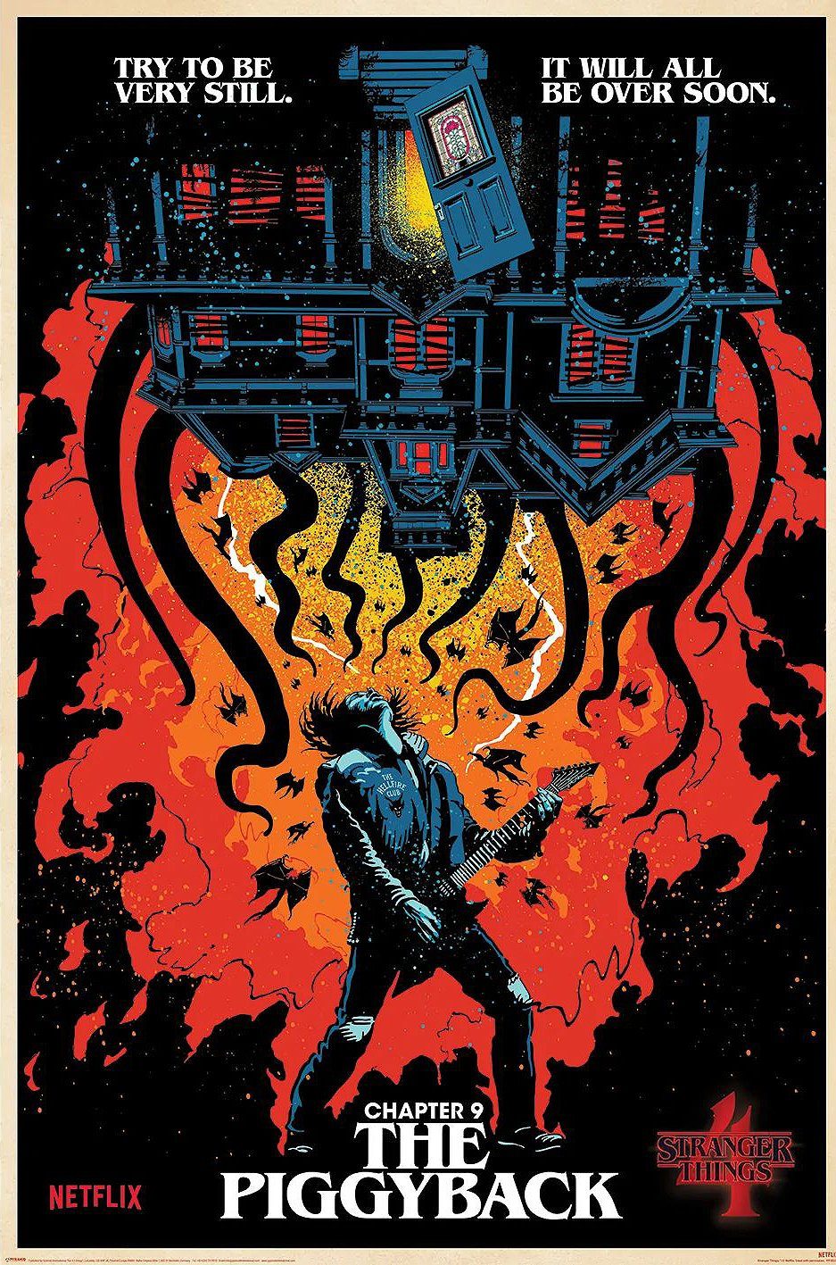 PYRAMID Poster Stranger Things 4 Poster The Piggyback 61 x 91,5 cm günstig online kaufen