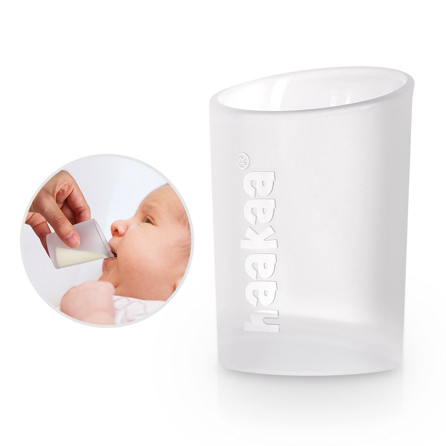 Haakaa Handmilchpumpe Kolostrum Sammler 6er Set Milchauffänger, 6-tlg., 6 x 4ml Kolostrum-Sammler