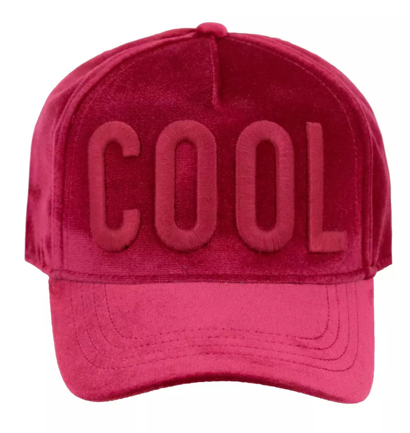 Dsquared2 Baseball Cap Baseballkappe COOL Icon Velvet Cap 6-Panel-Design, V günstig online kaufen
