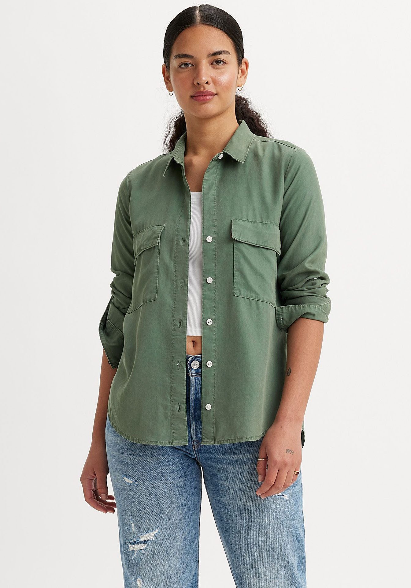 Hemdbluse DOREEN UTILITY SHIRT RE