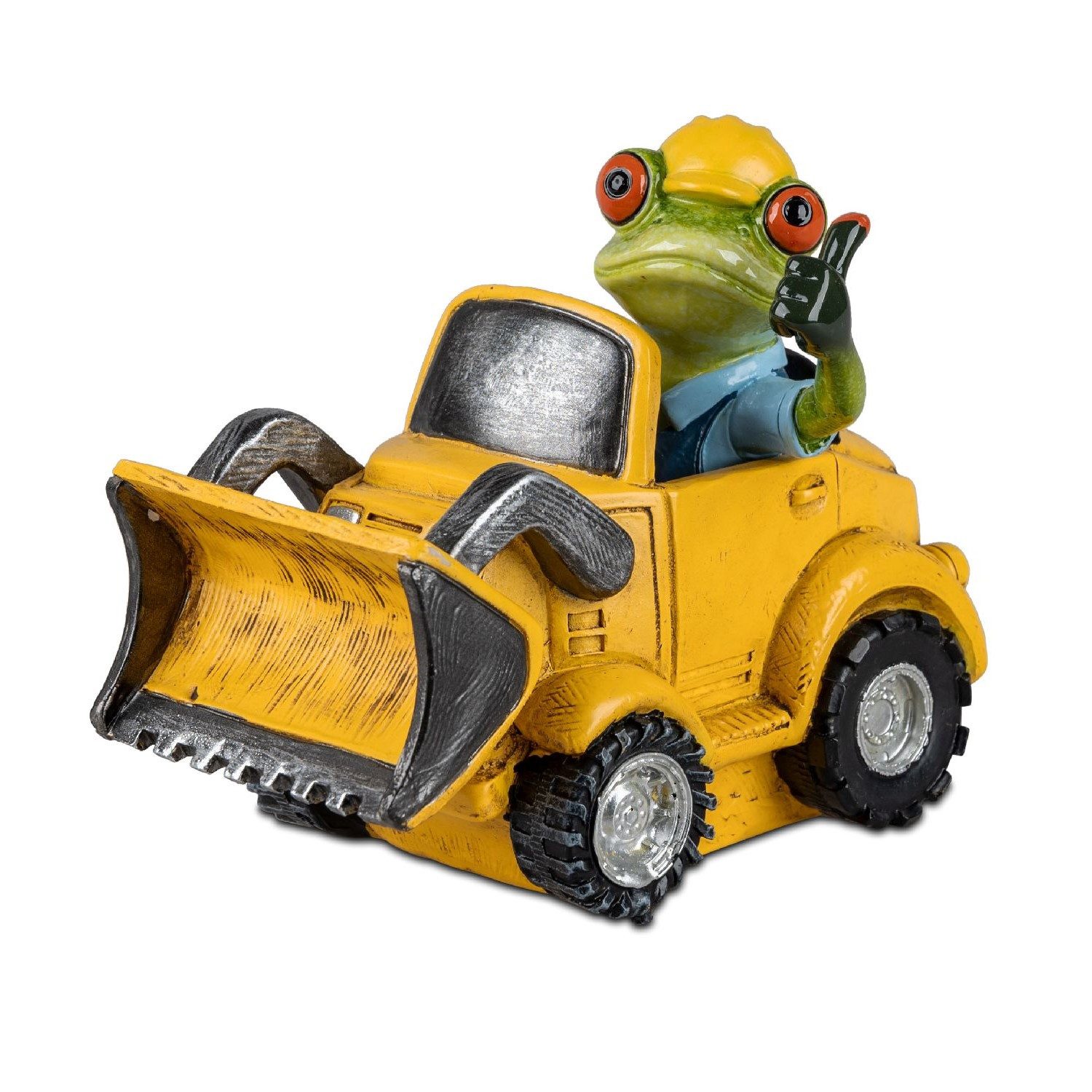 formano Dekofigur Froschhausen, Farbe: Grün, Höhe: 11cm