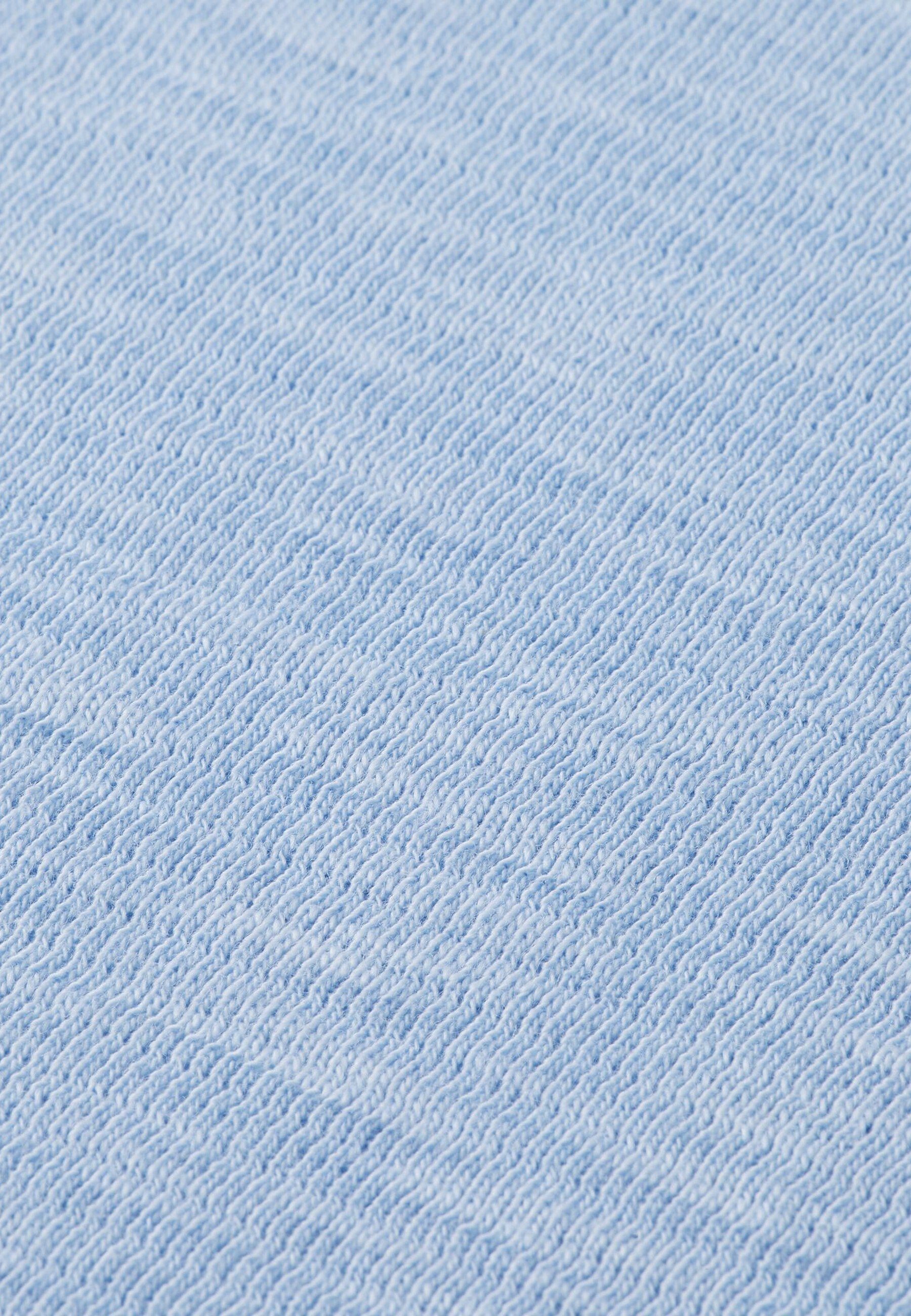 mit & Sweatshirt (1-tlg) Scotch Sweatshirt Garment-Dye Pullover hellblau Soda
