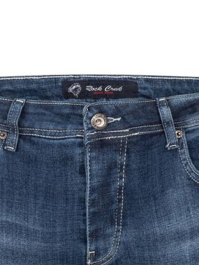 Rock Creek Regular-fit-Jeans Herren Jeans Stonewashed Blau RC-2410