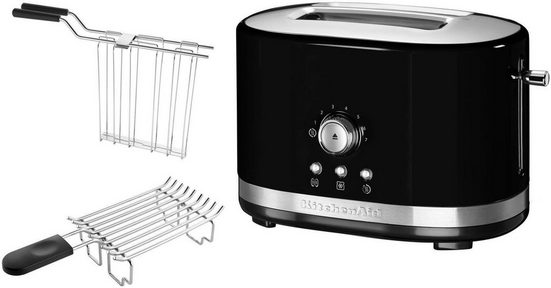 KitchenAid Toaster 5KMT2116EOB, 2 kurze Schlitze, für 2 Scheiben, 1200 ...