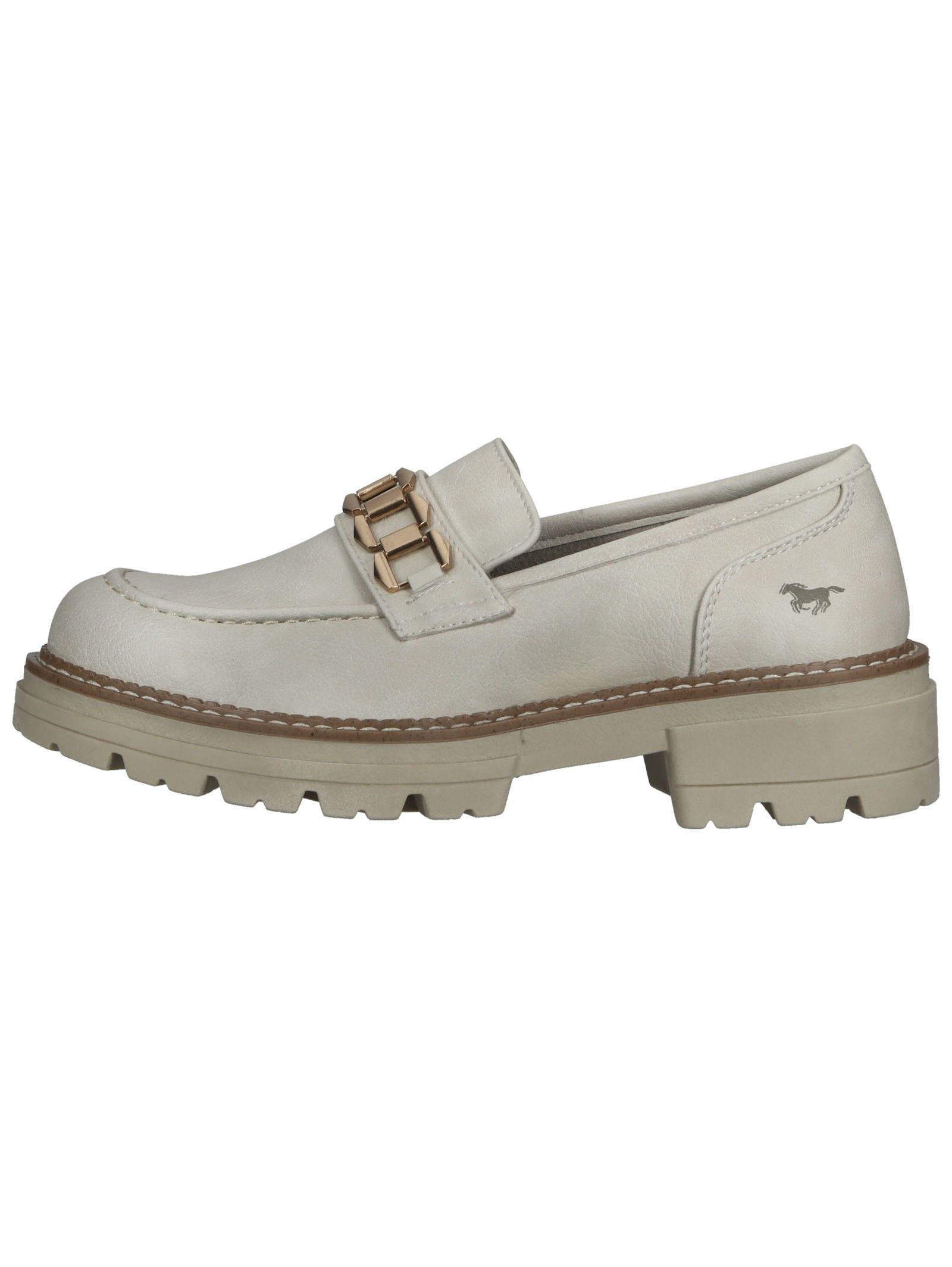 MUSTANG Slipper Lederimitat Slipper günstig online kaufen