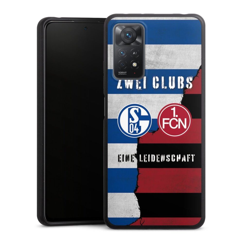 DeinDesign Handyhülle FC Schalke 04 1. FC Nürnberg Freundschaft, Xiaomi Redmi Note 11 Pro 5G Organic Case Bio Hülle