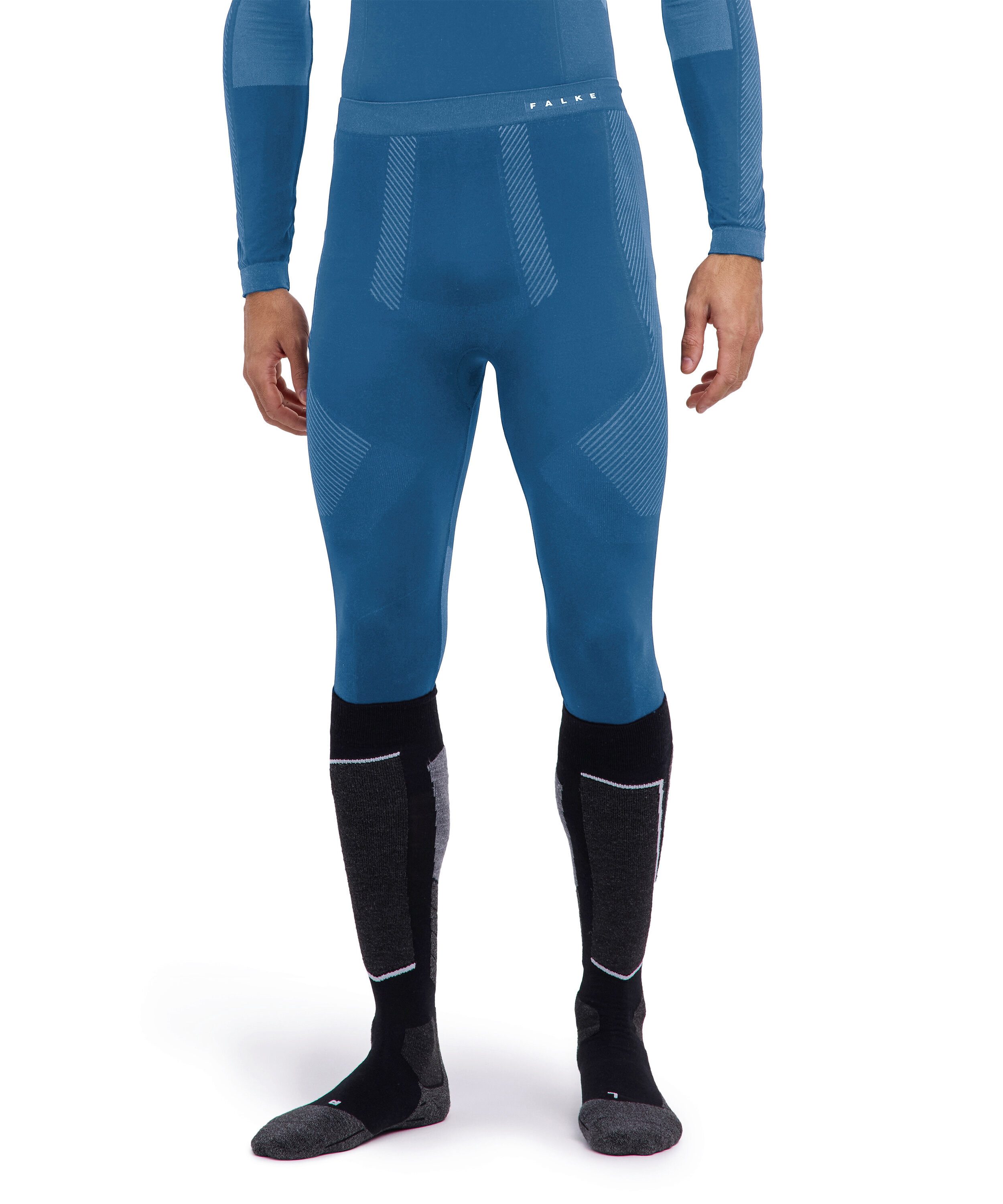 FALKE Thermounterhose FALKE Tights Warm Herren (1-St., 1) thermoregulierend für warme bis kalte Temperaturen