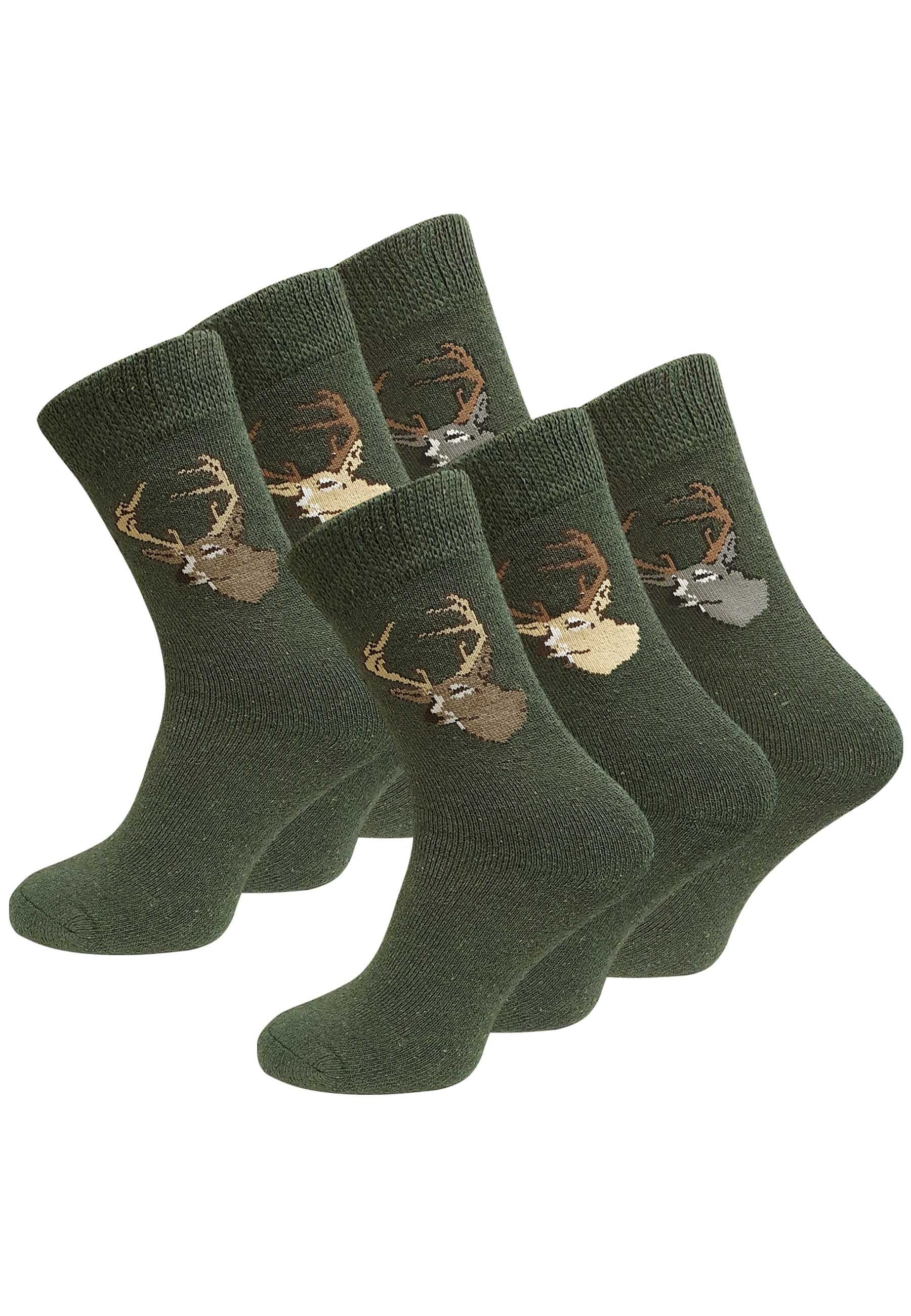 Cotton Prime® Socken (6-Paar) mit weichem Frottee