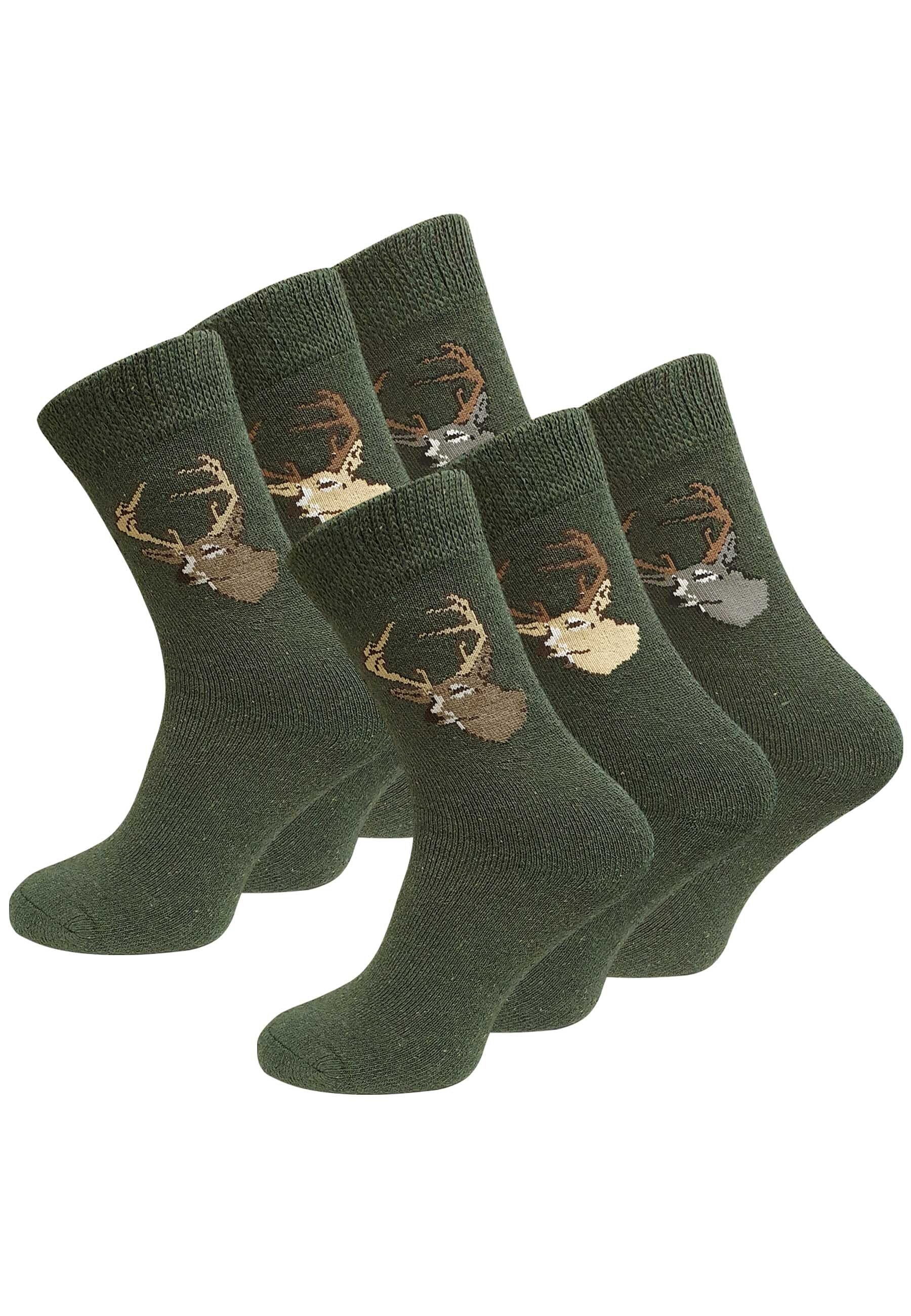 Cotton Prime® Socken (6-Paar) mit weichem Frottee günstig online kaufen