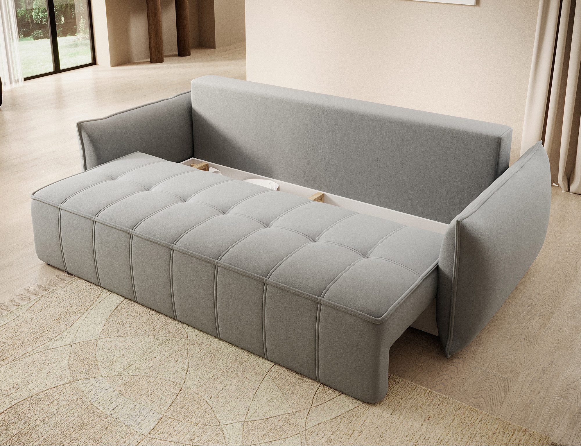 MF Design 3-Sitzer Wilson, mit Bettfunktion